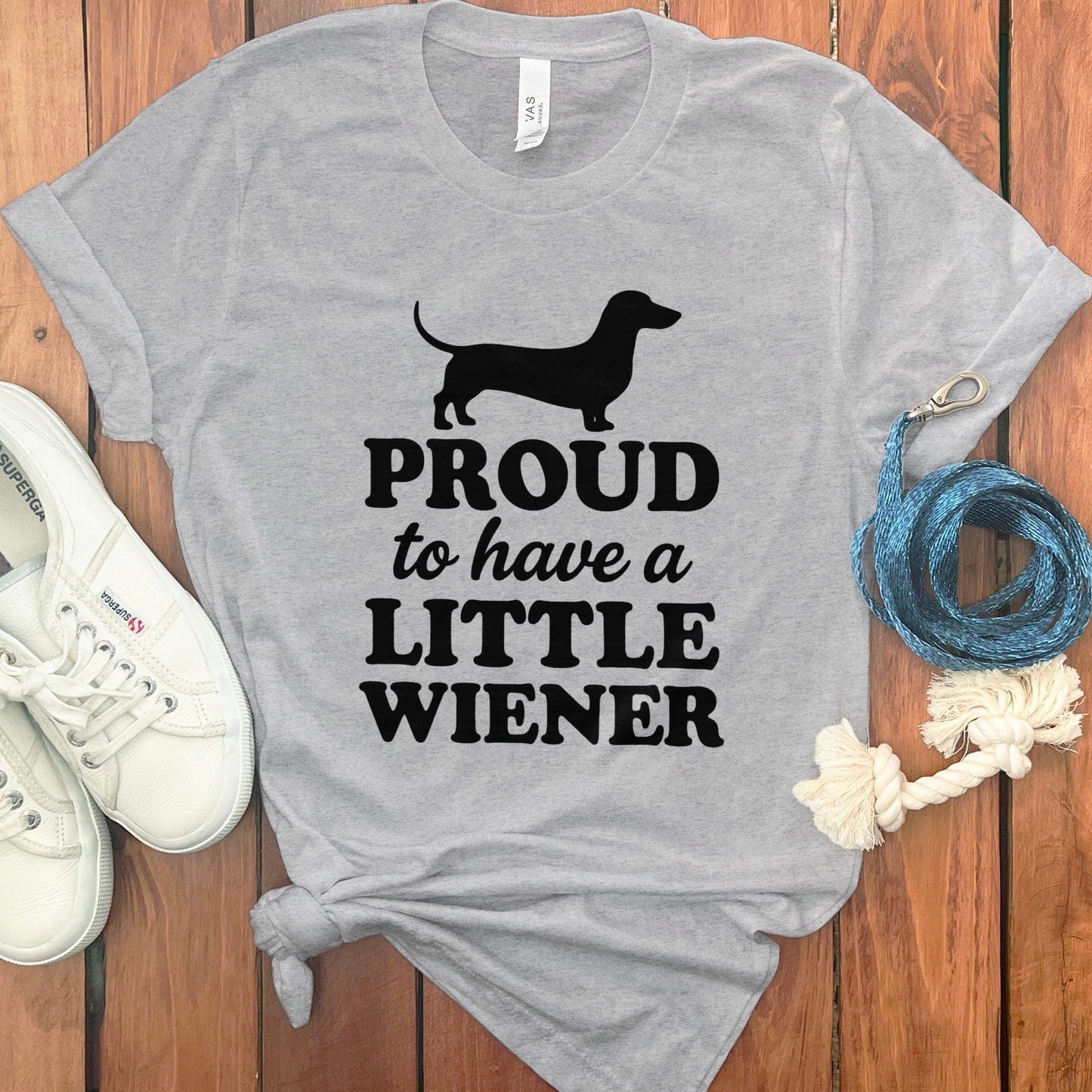 Proud to Have a Little Wiener Funny Shirt product