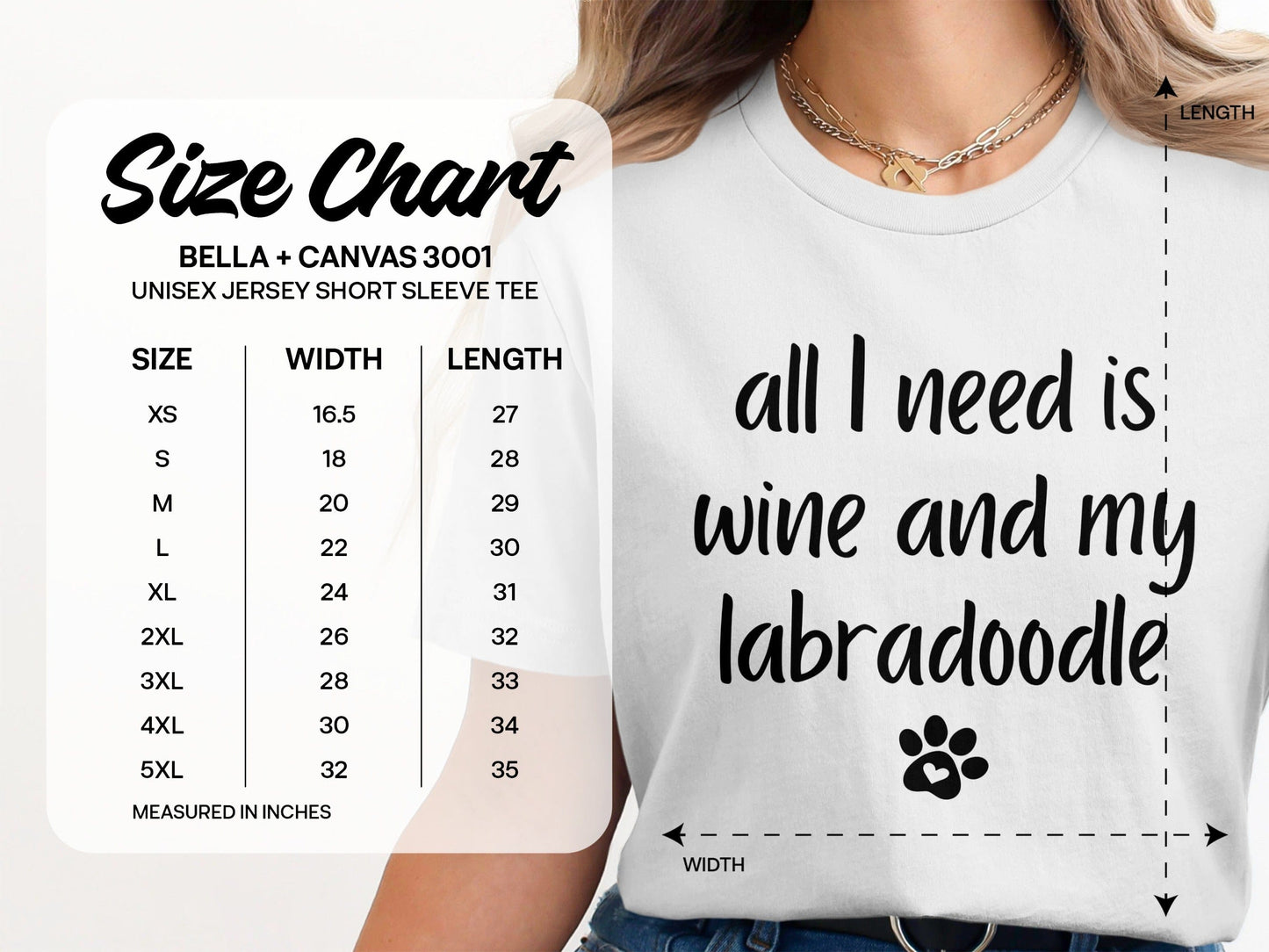 All I Need Is Wine and My Labradoodle Product Type