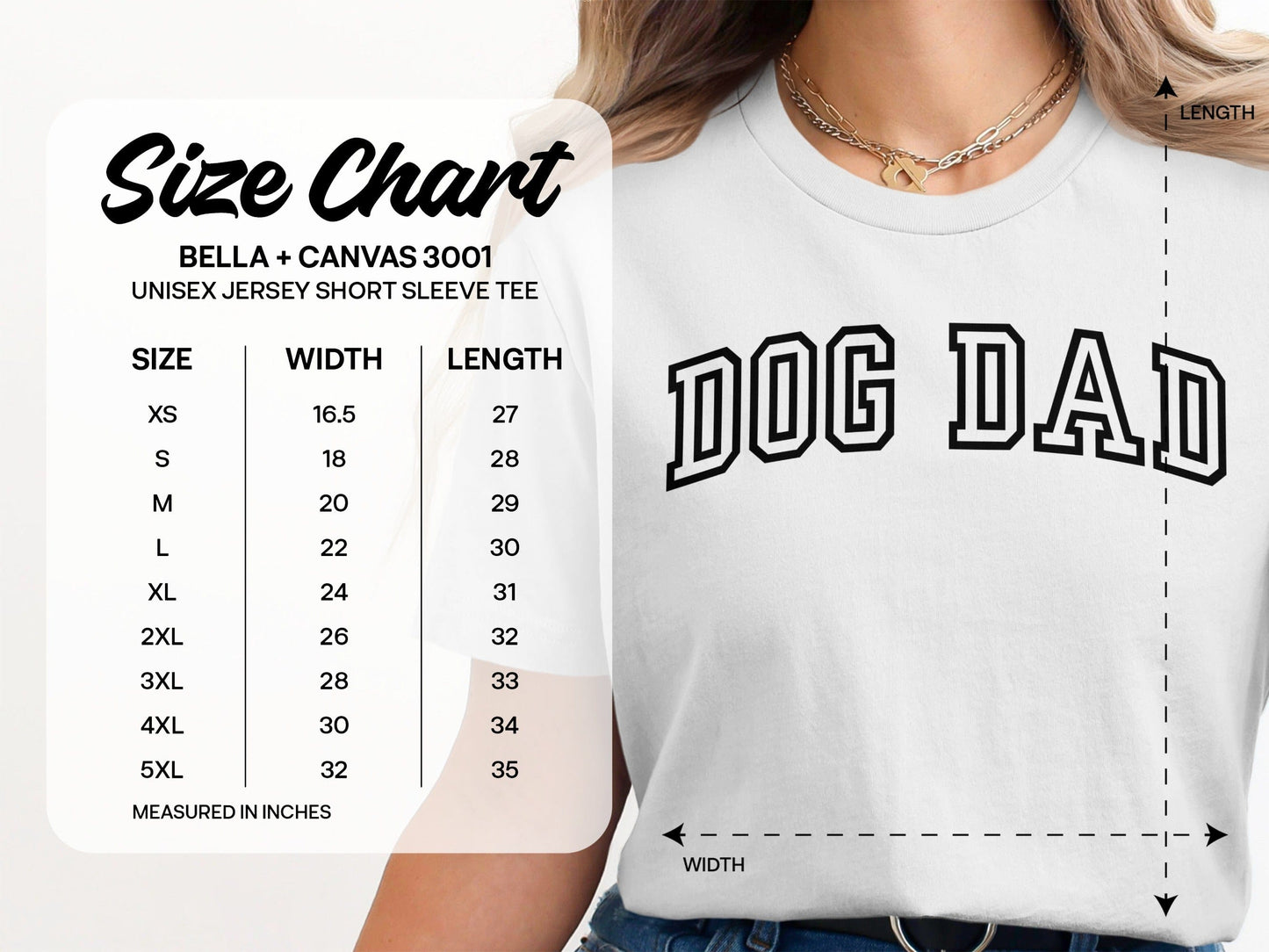 Dog Dad Bella Canvas 3001 Shirt Unisex Short Sleeve product