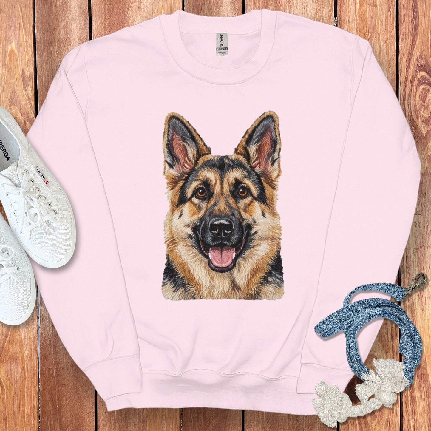 German Shepherd Dog Print Sweatshirt product