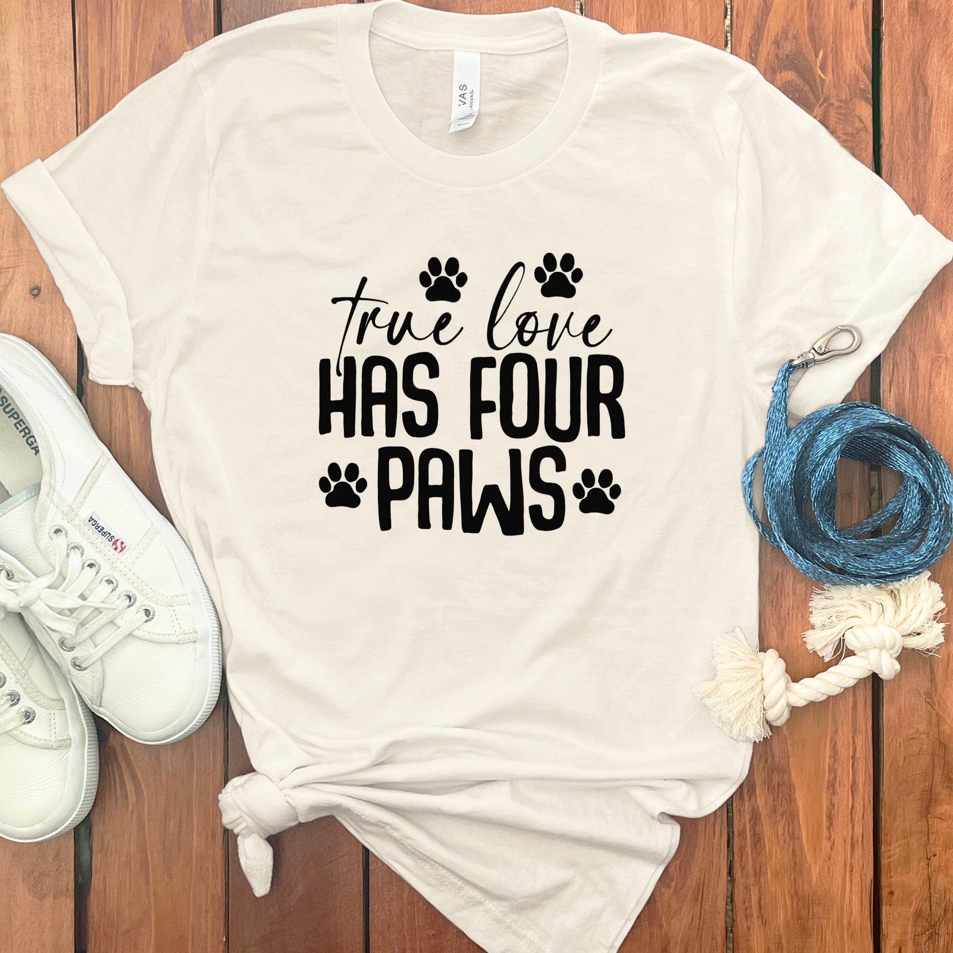 True Love Has Four Paws Graphic T-Shirt product