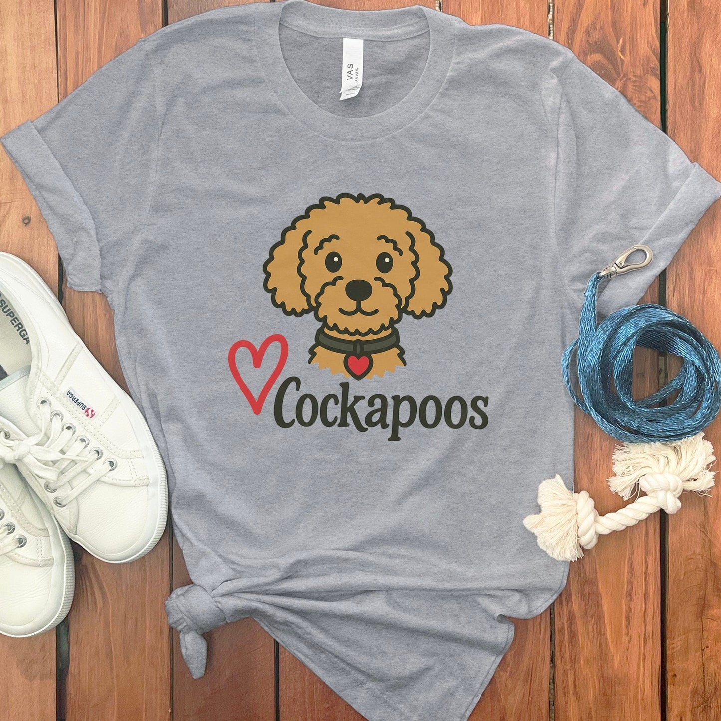 Adorable Cockapoos Illustration Graphic Tee product