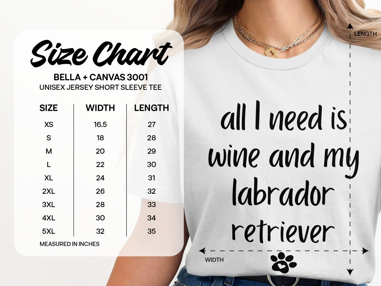 All I need is wine and my labrador retriever product type