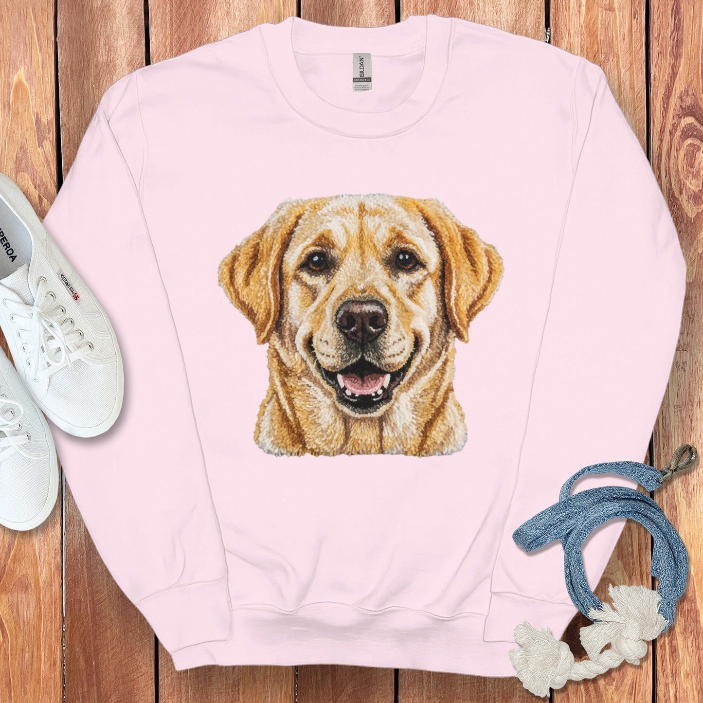 Cute Labrador Retriever Sweatshirt for Dog Lovers