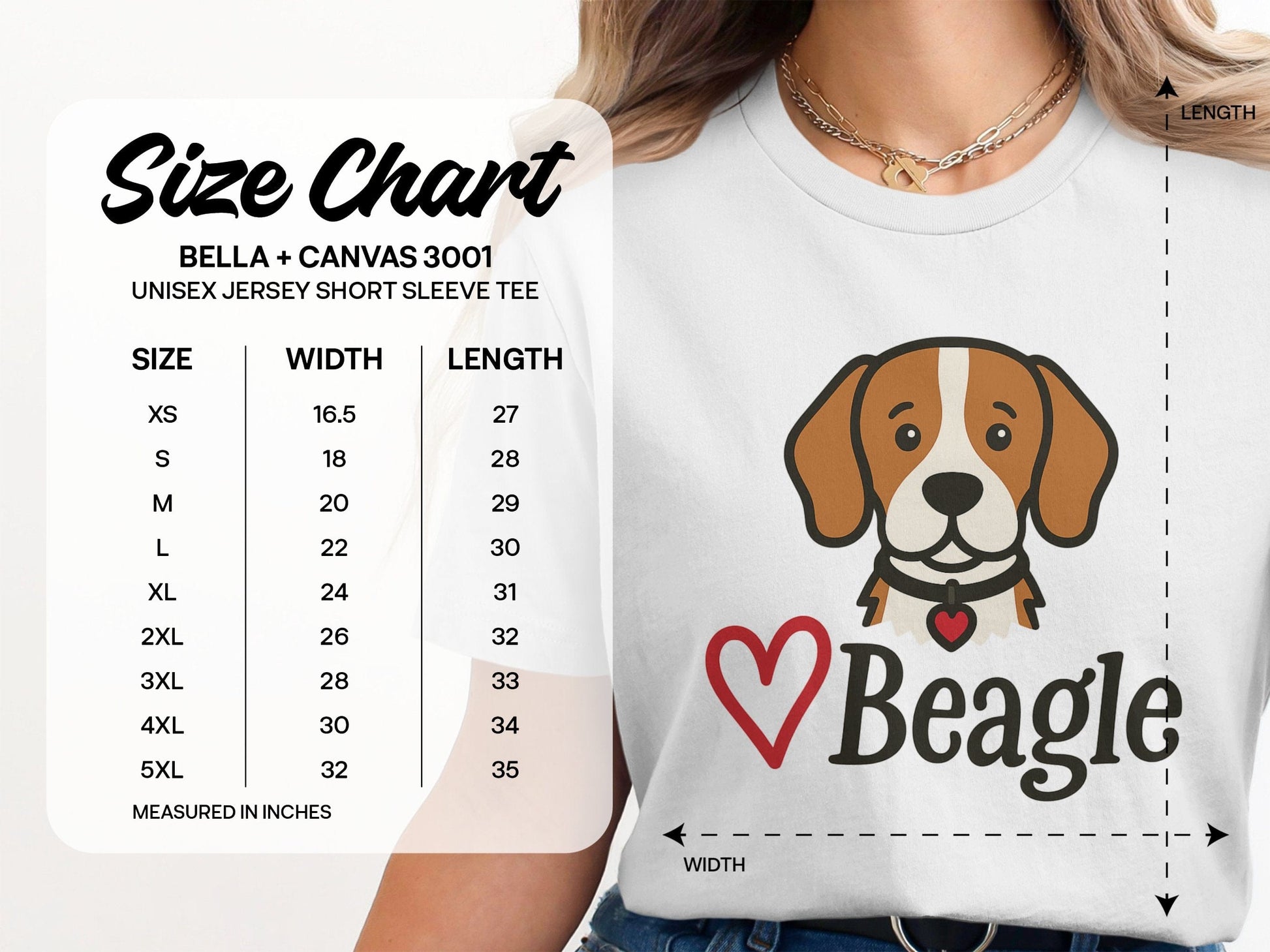 Adorable Beagle Graphic Unisex Jersey Short Sleeve product