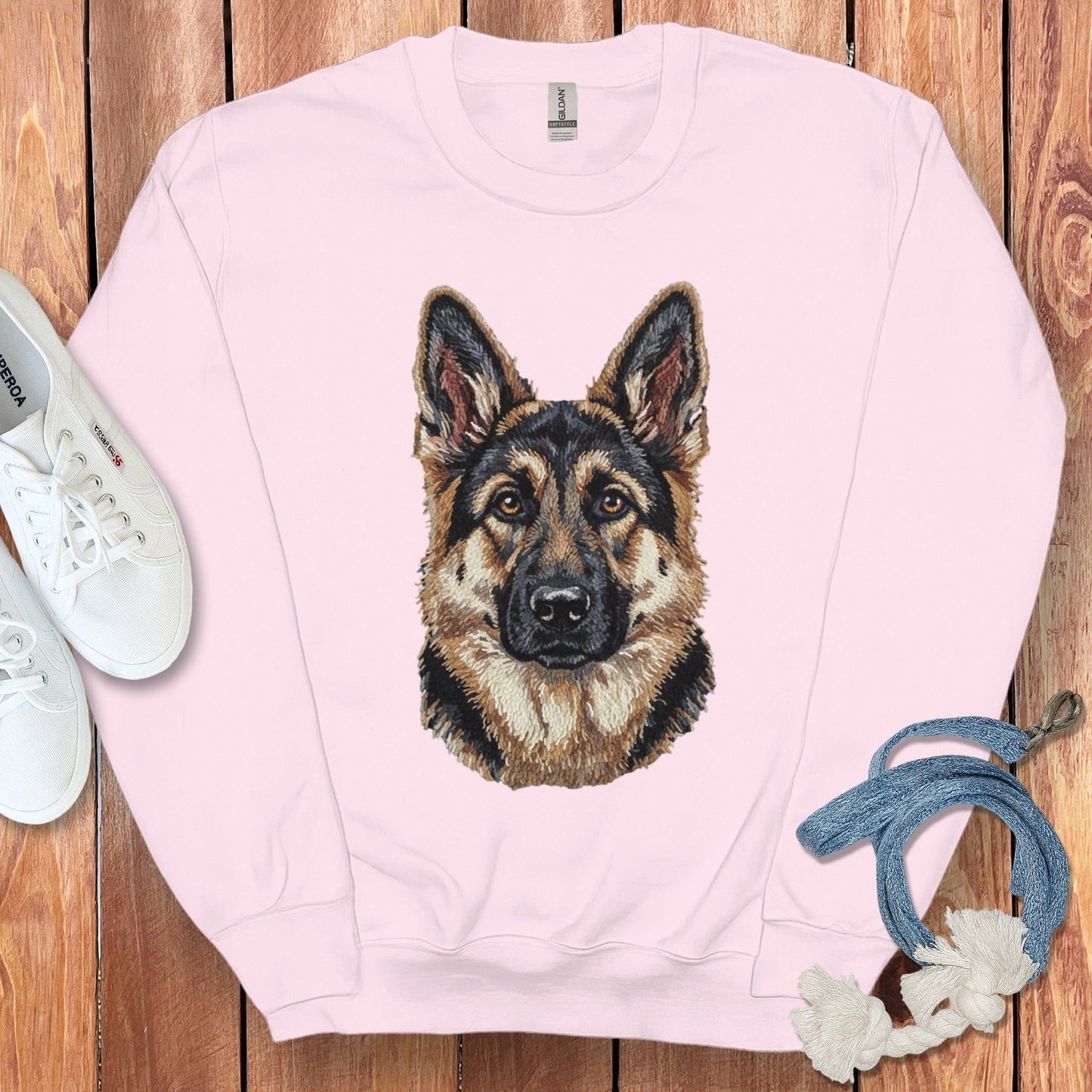German Shepherd Dog Graphic Sweatshirt Product