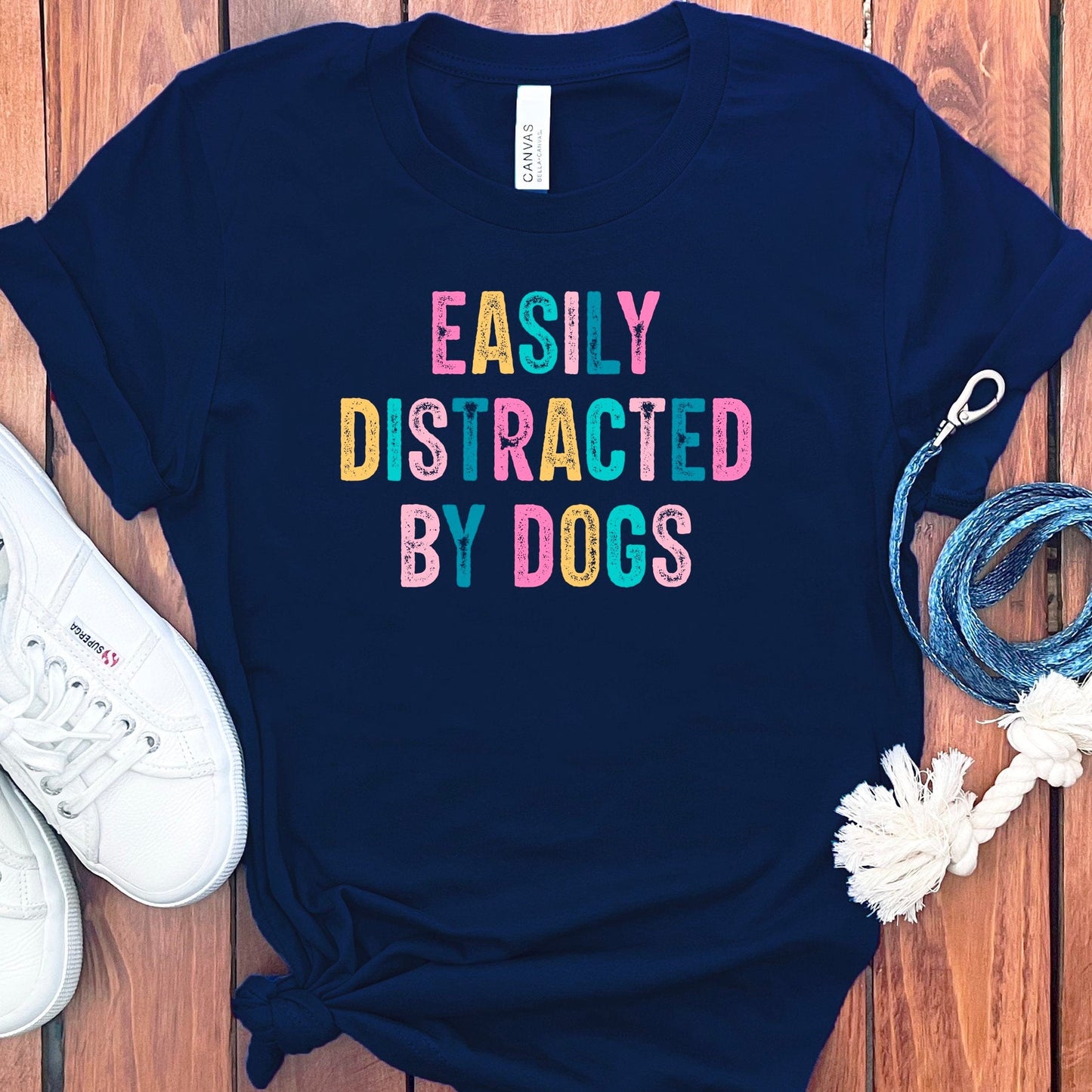 Easily Distracted By Dogs Graphic Tee product