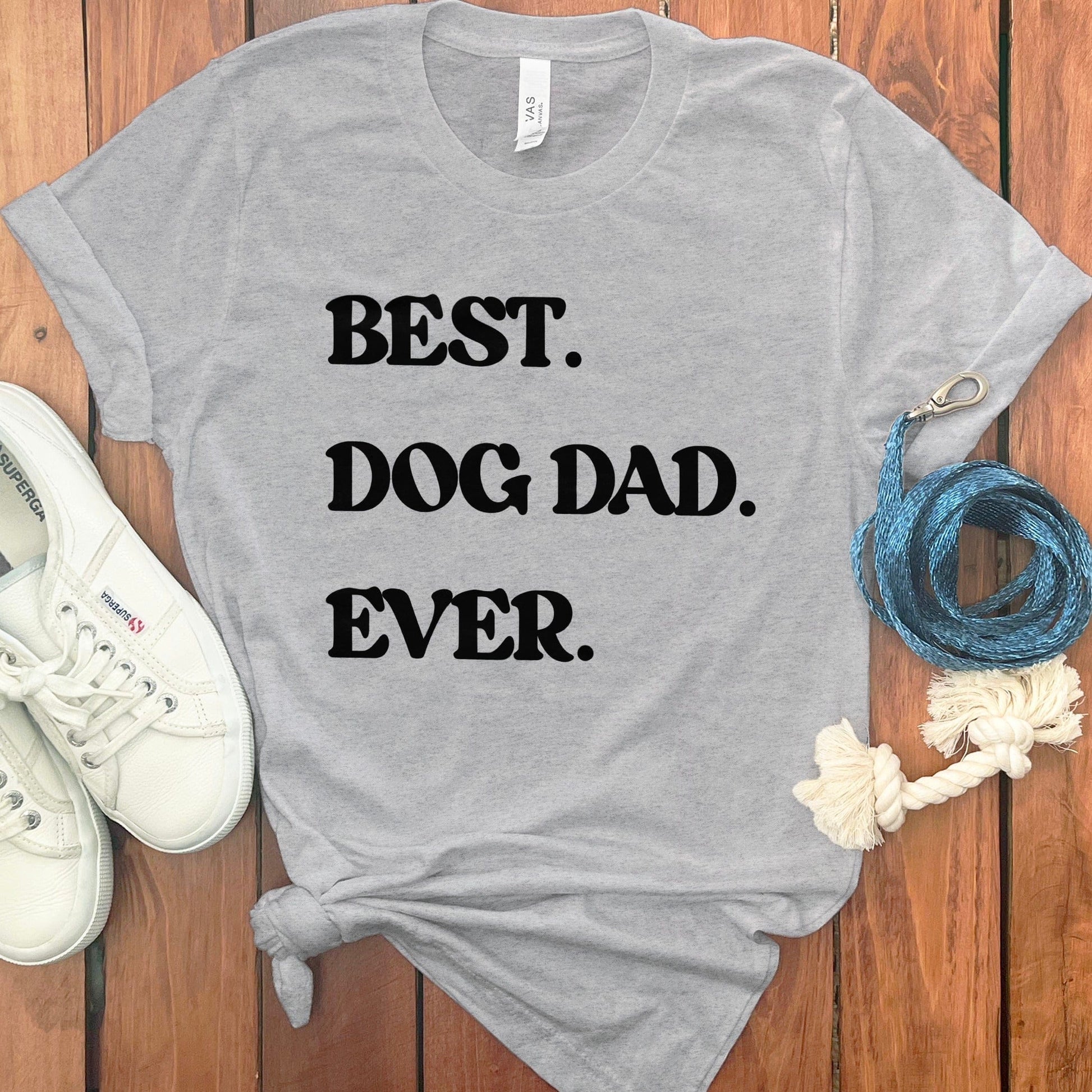 Best Dog Dad Ever short sleeve t-shirt product type