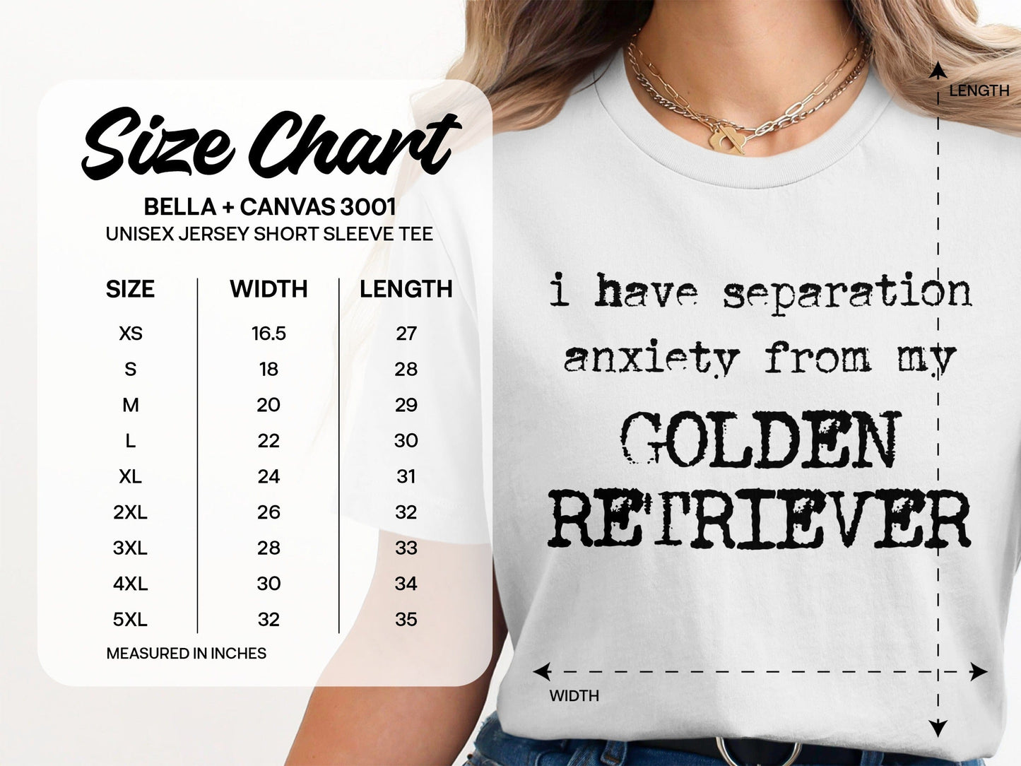 I Have Separation Anxiety From My Golden Retriever Shirt