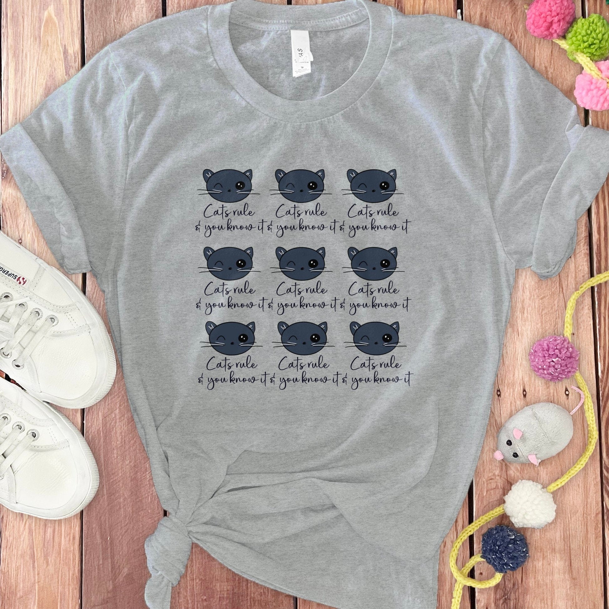 Cats Rule If You Know It You Know It T-shirt product type
