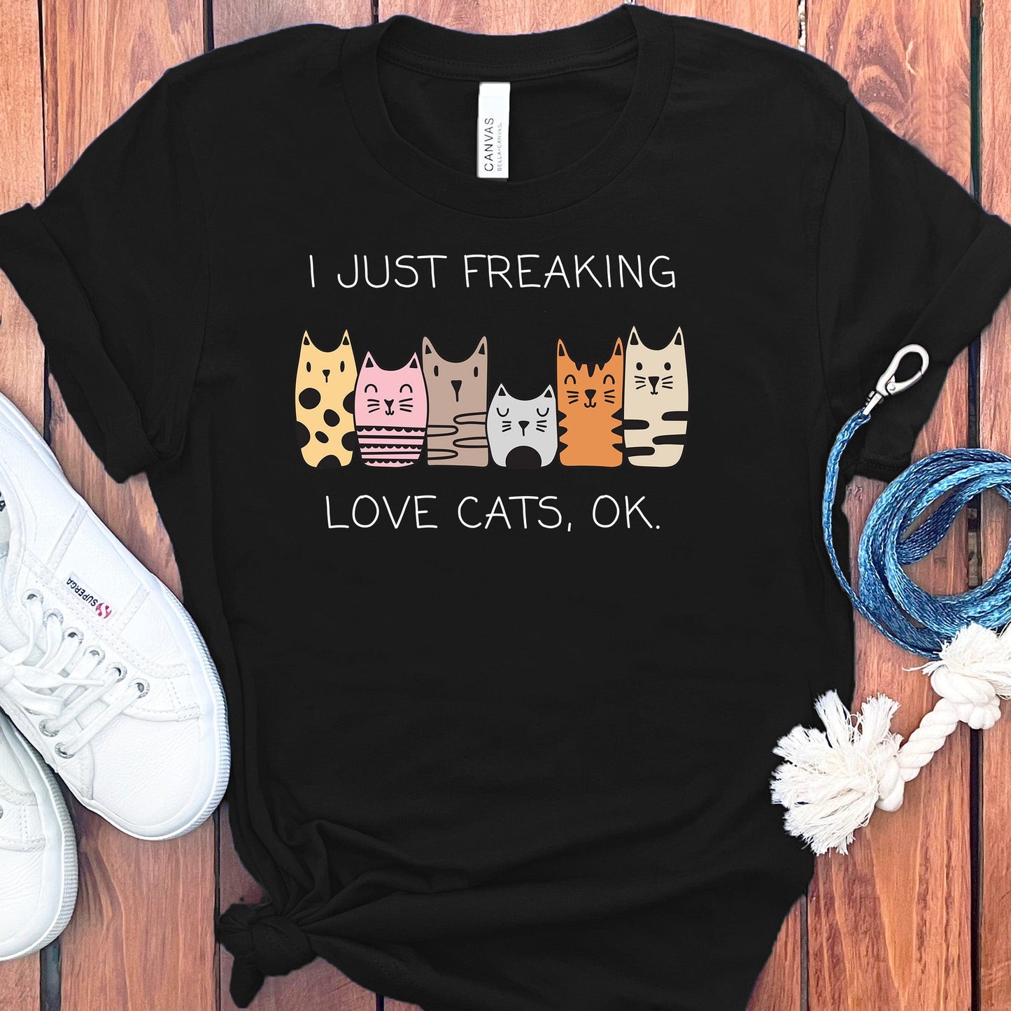 FREAKING LOVE CATS T-SHIRT