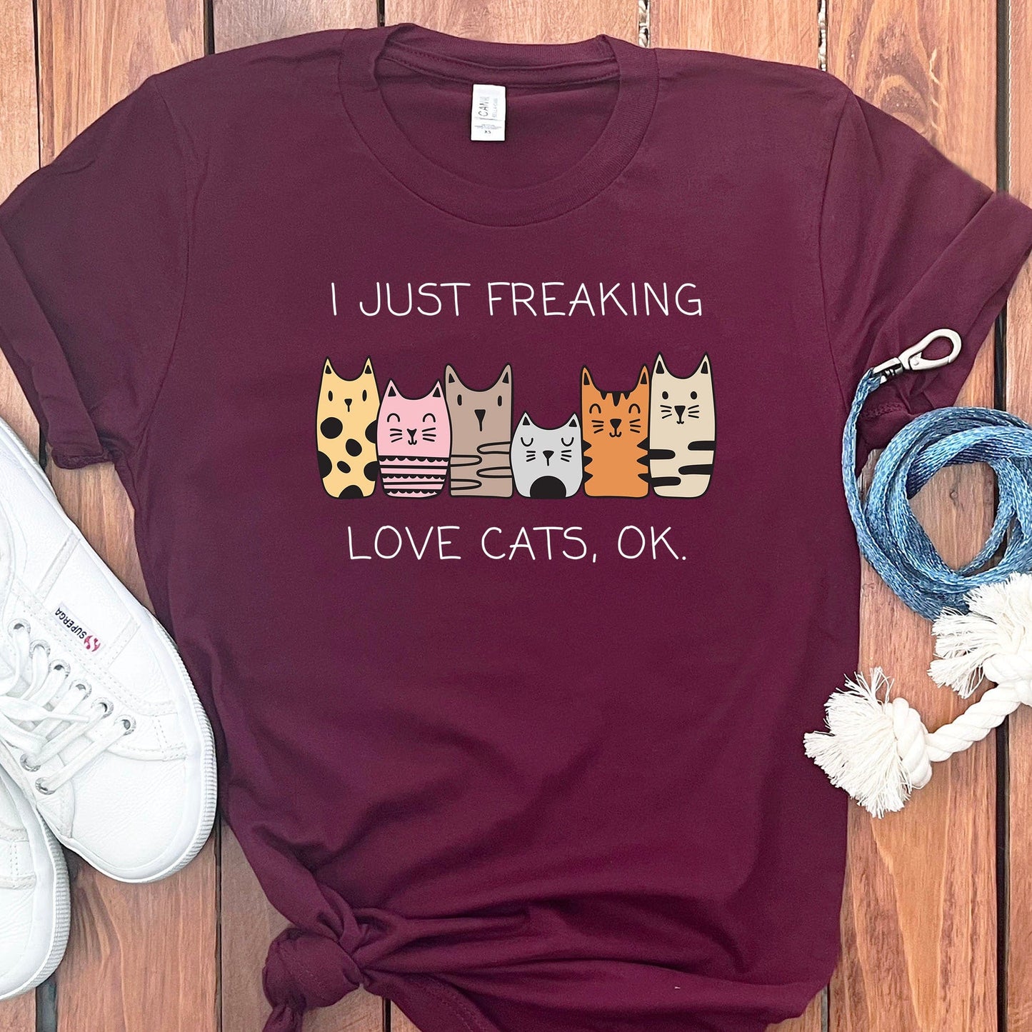 FREAKING LOVE CATS T-SHIRT