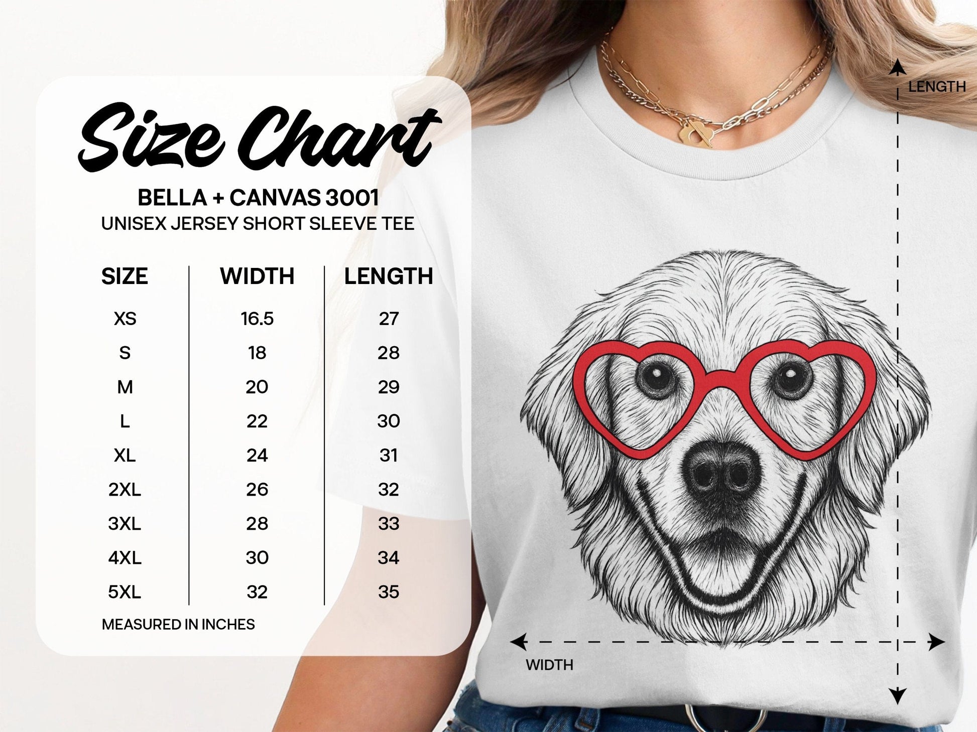 Cute Dog with Glasses Graphic Unisex Short Sleeve Tee product