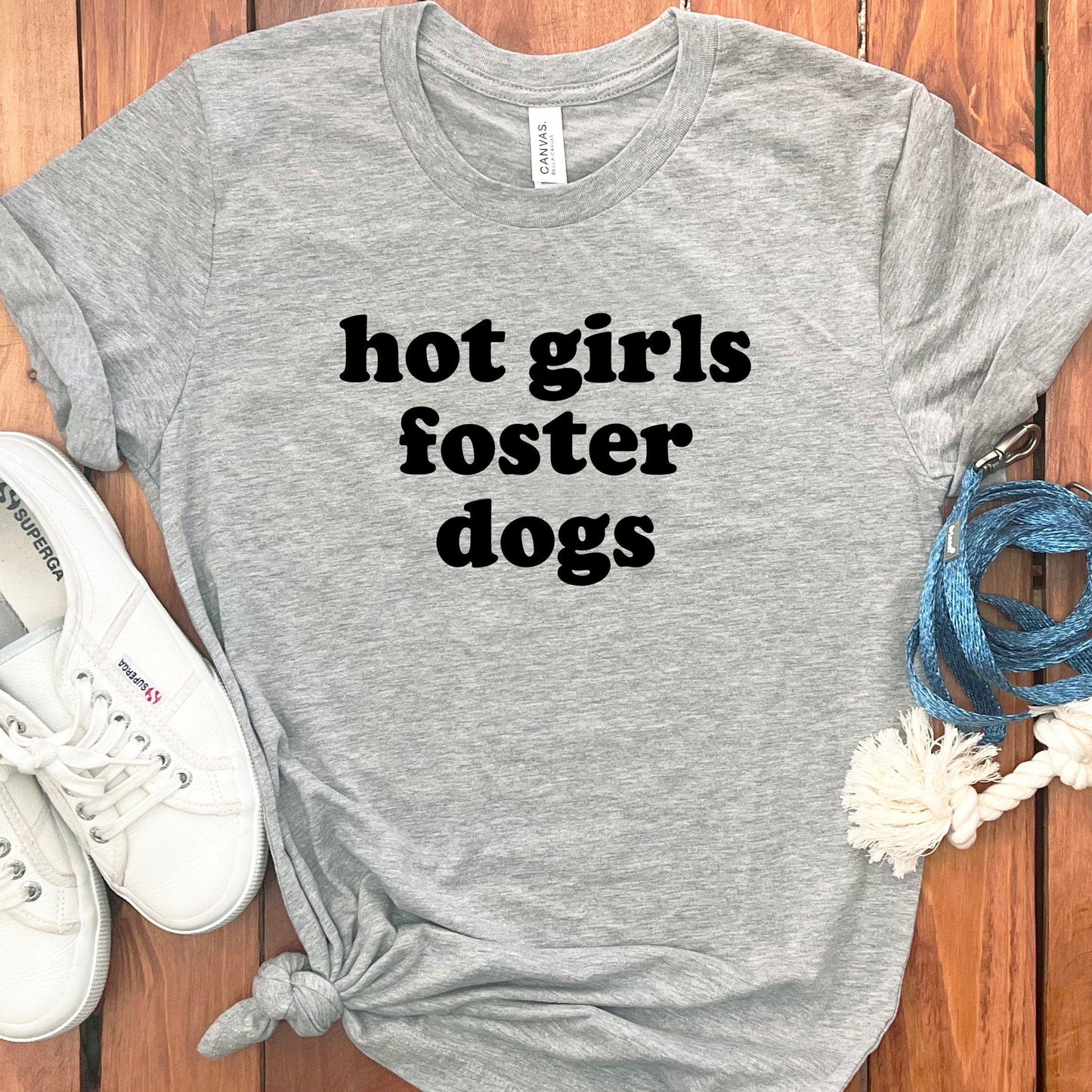 Hot Girls Foster Dogs Statement T-Shirt product