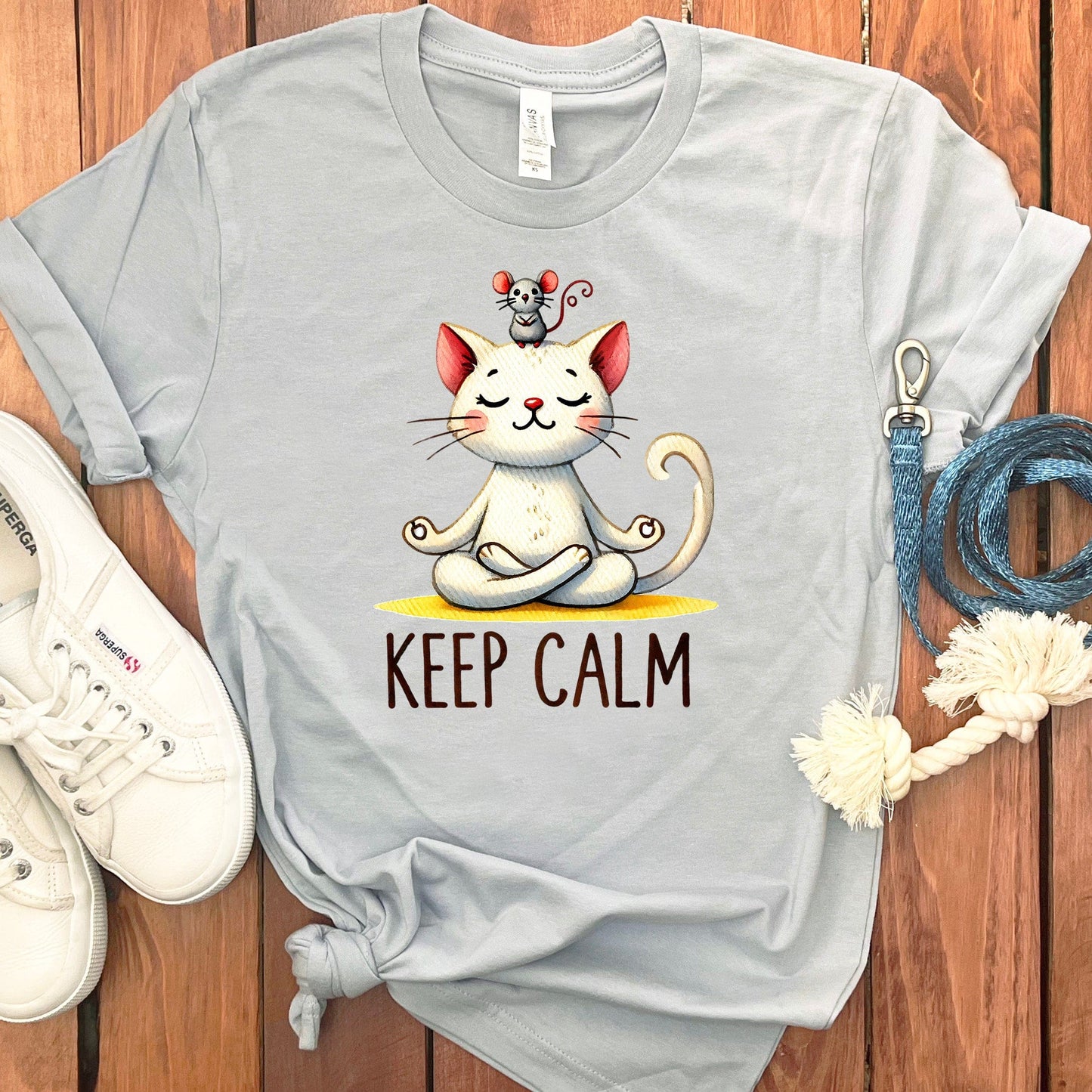 KEEP CALM CAT T-SHIRT