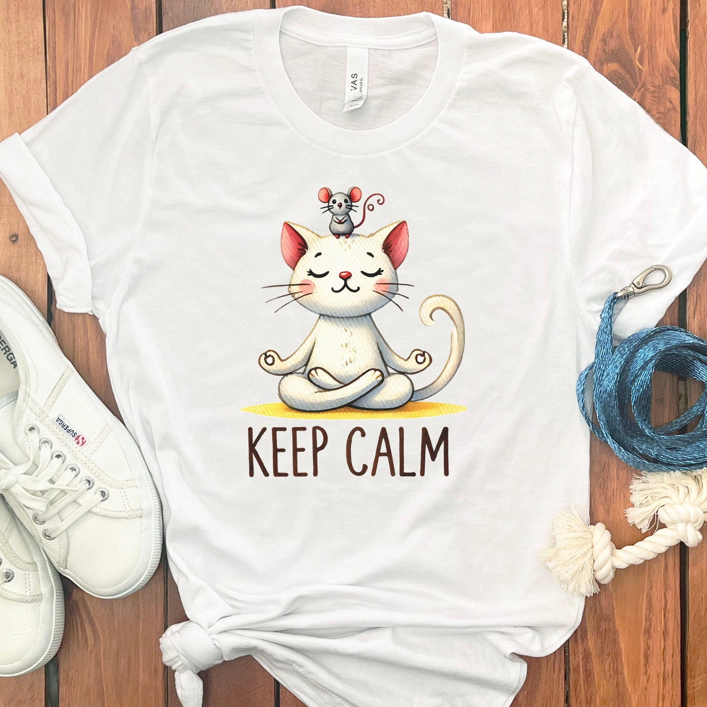 KEEP CALM CAT T-SHIRT