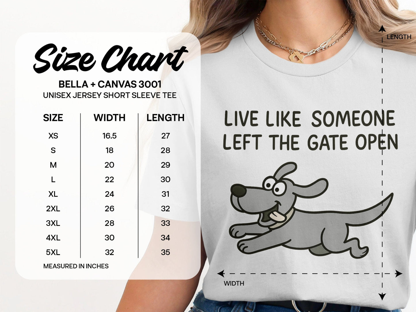 Live Like Someone Left The Gate Open product type