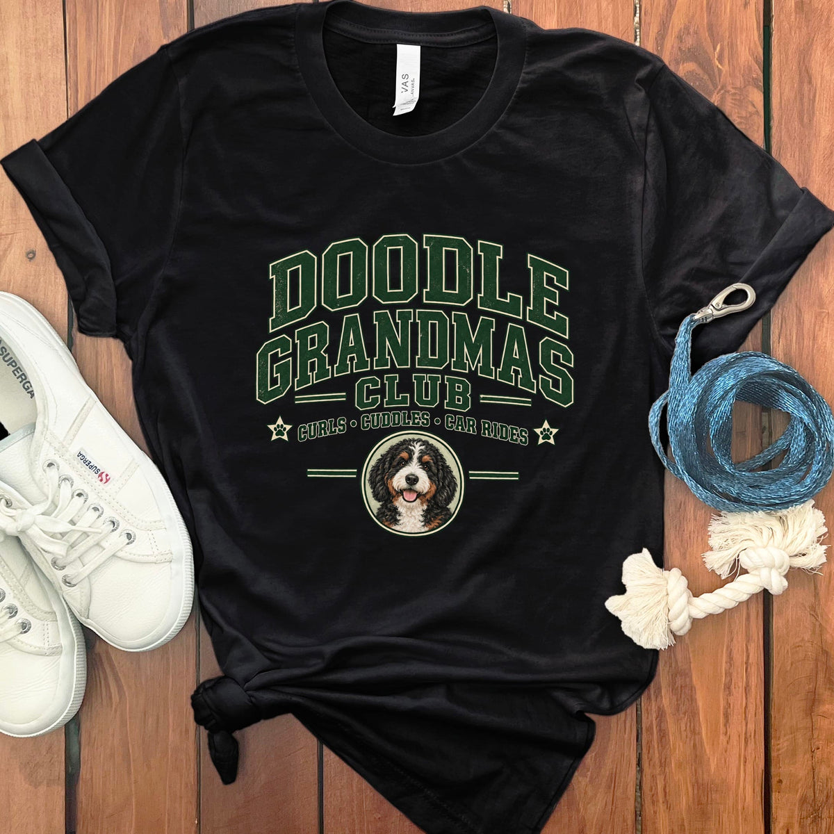 Bernedoodle Grandmas Club in Black / S by Puppy Jo