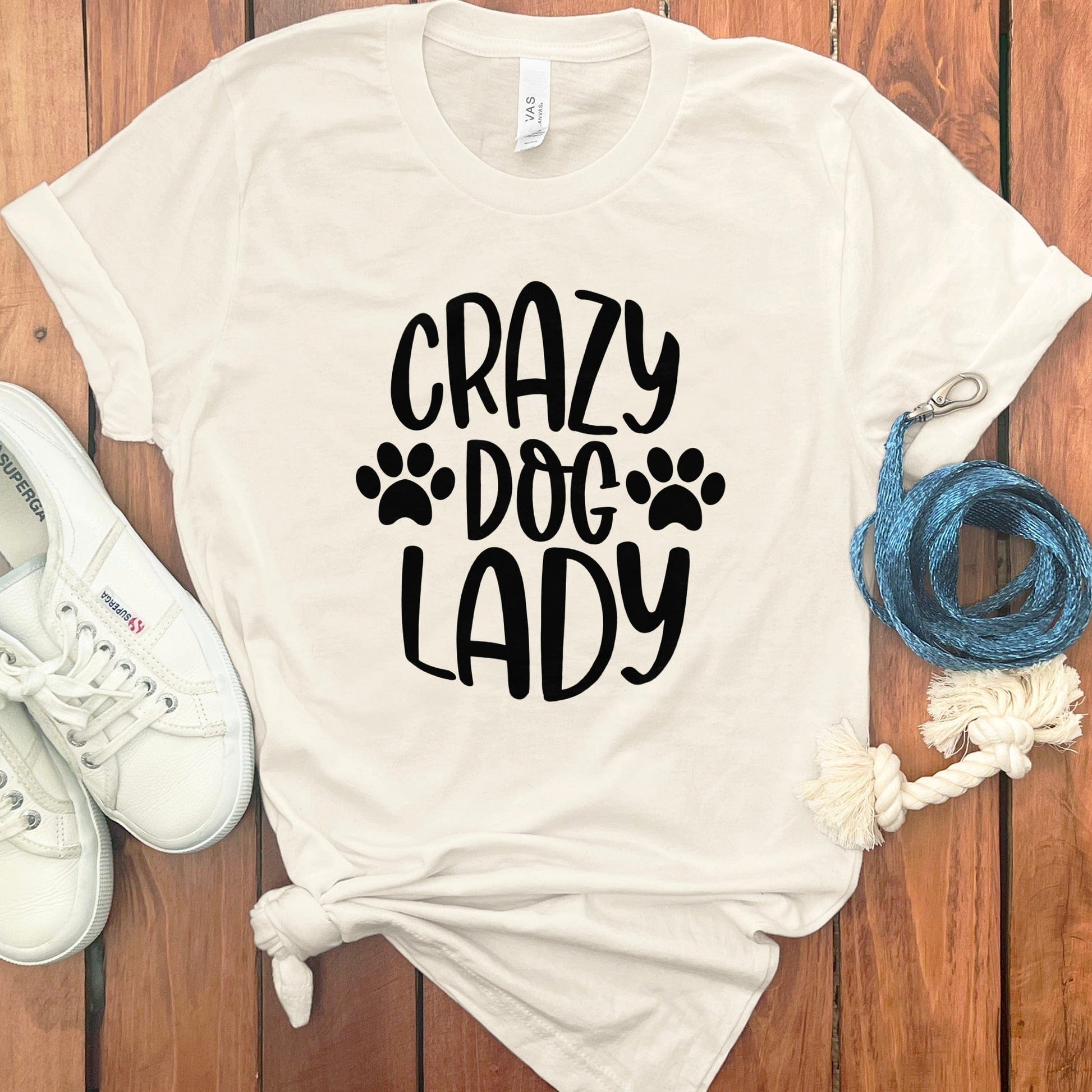 Crazy Dog Lady T-Shirt Casual Wear Product type