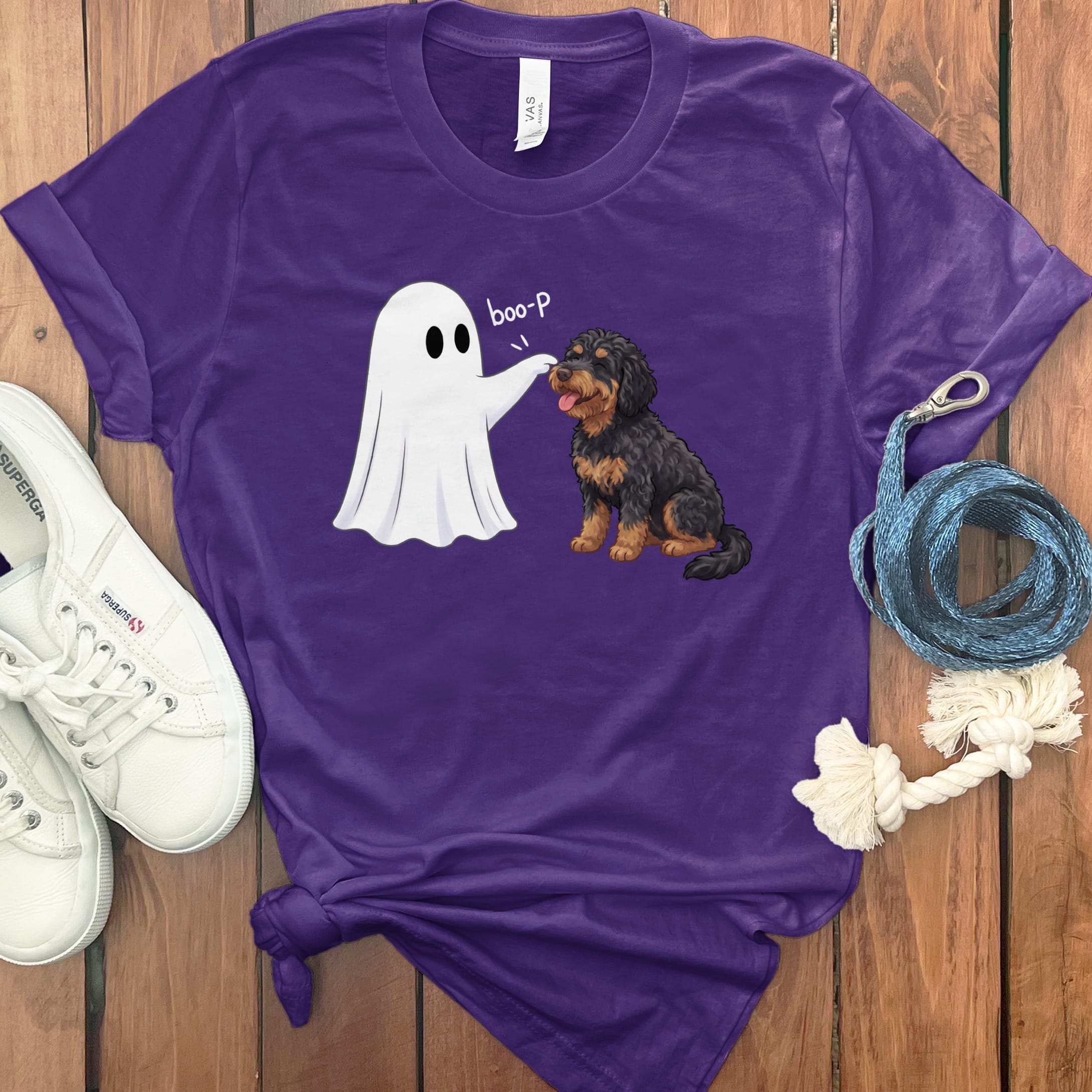 Phantom Goldendoodle Ghost Boop T-Shirt in by Puppy Jo