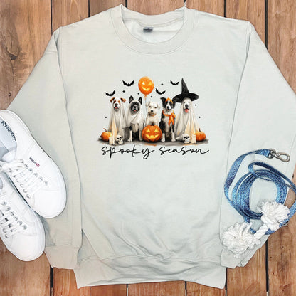 Spooky Season Dogs Halloween Sweatshirt product type