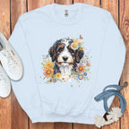 Colorful Floral Dog Sweatshirt Perfect for Dog Lovers