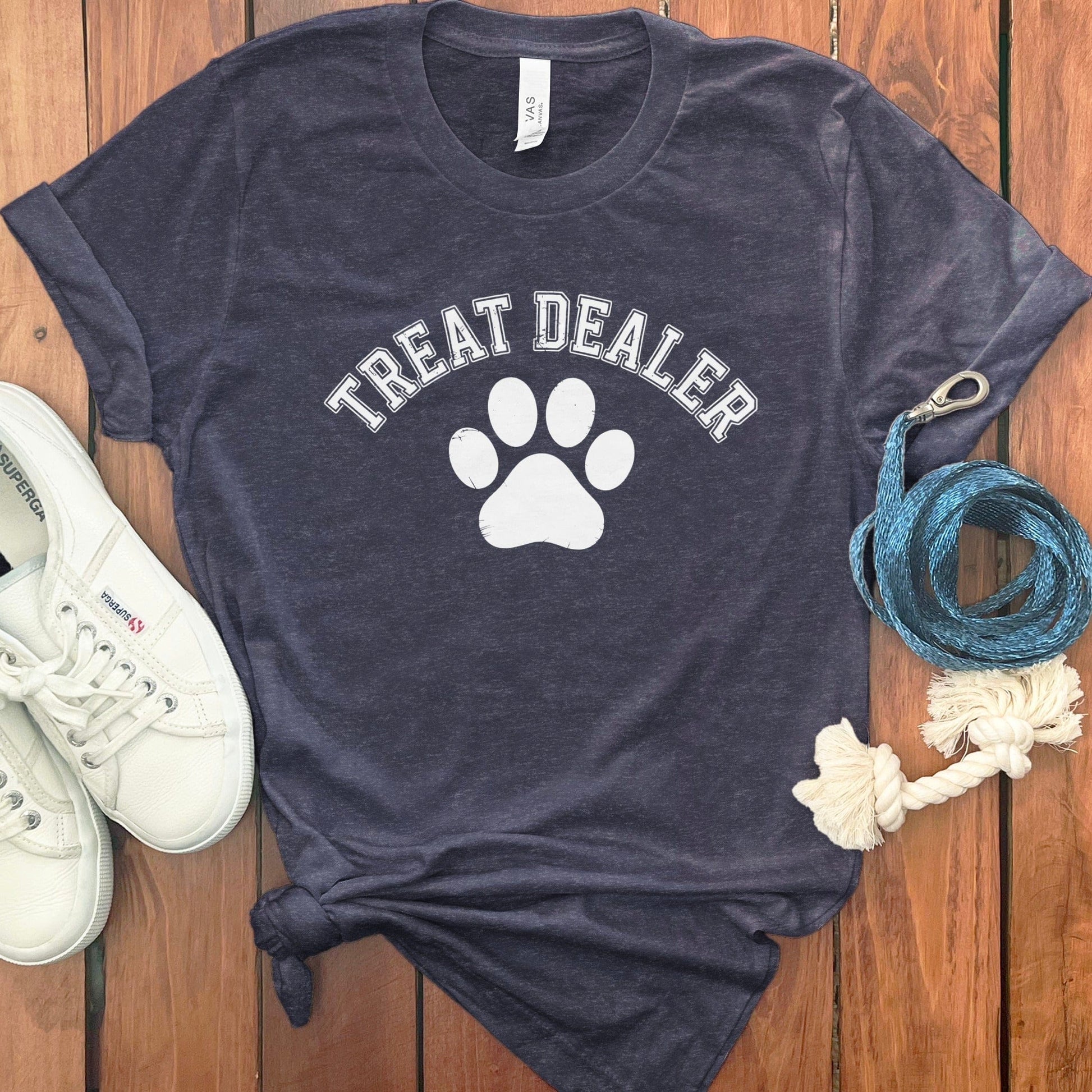 Treat Dealer Paw Print Design T-Shirt product type