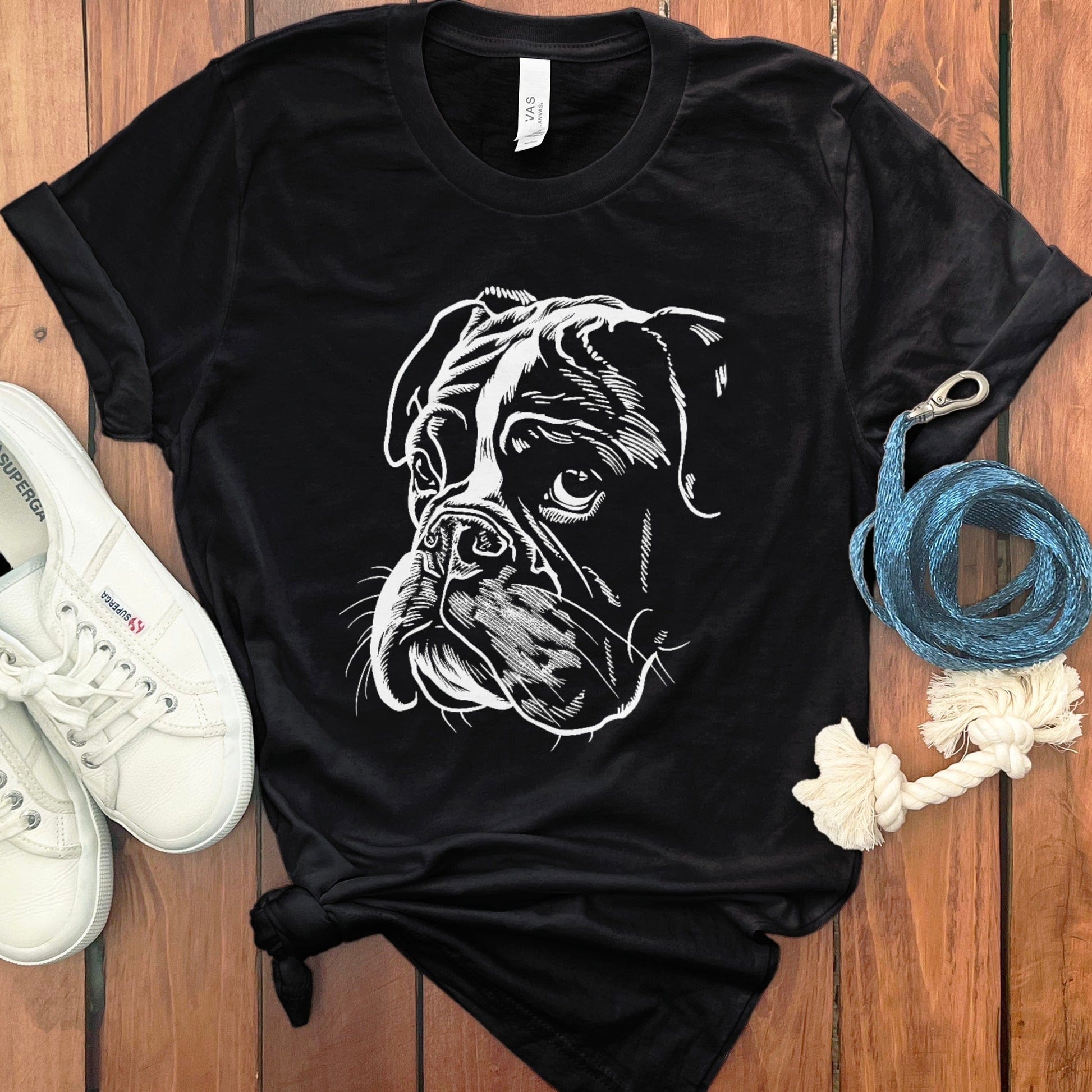 Detailed Bulldog Graphic Design T-Shirt product