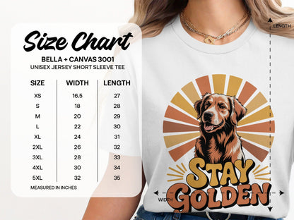 Stay Golden Sunburst Graphic Unisex Tee Product