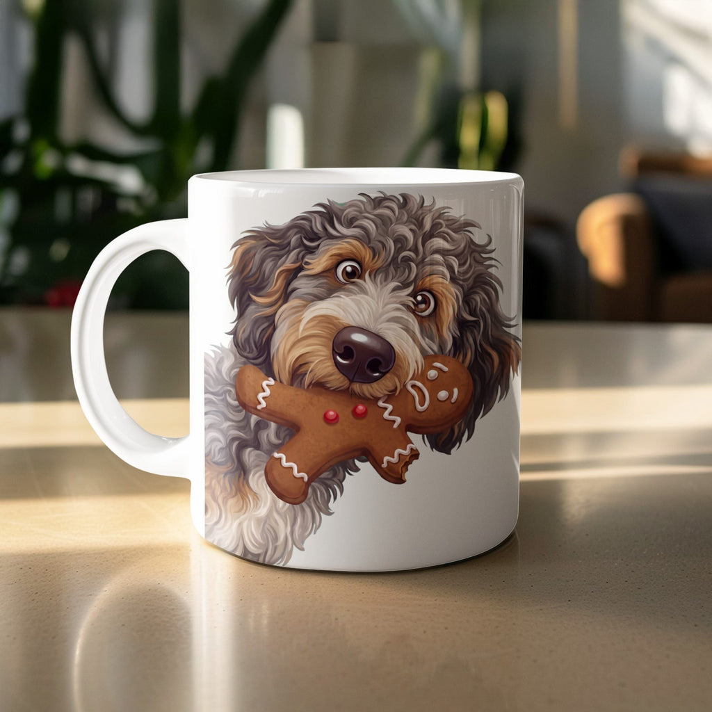 Aussiedoodle Cookie Thief Mug in by Puppy Jo