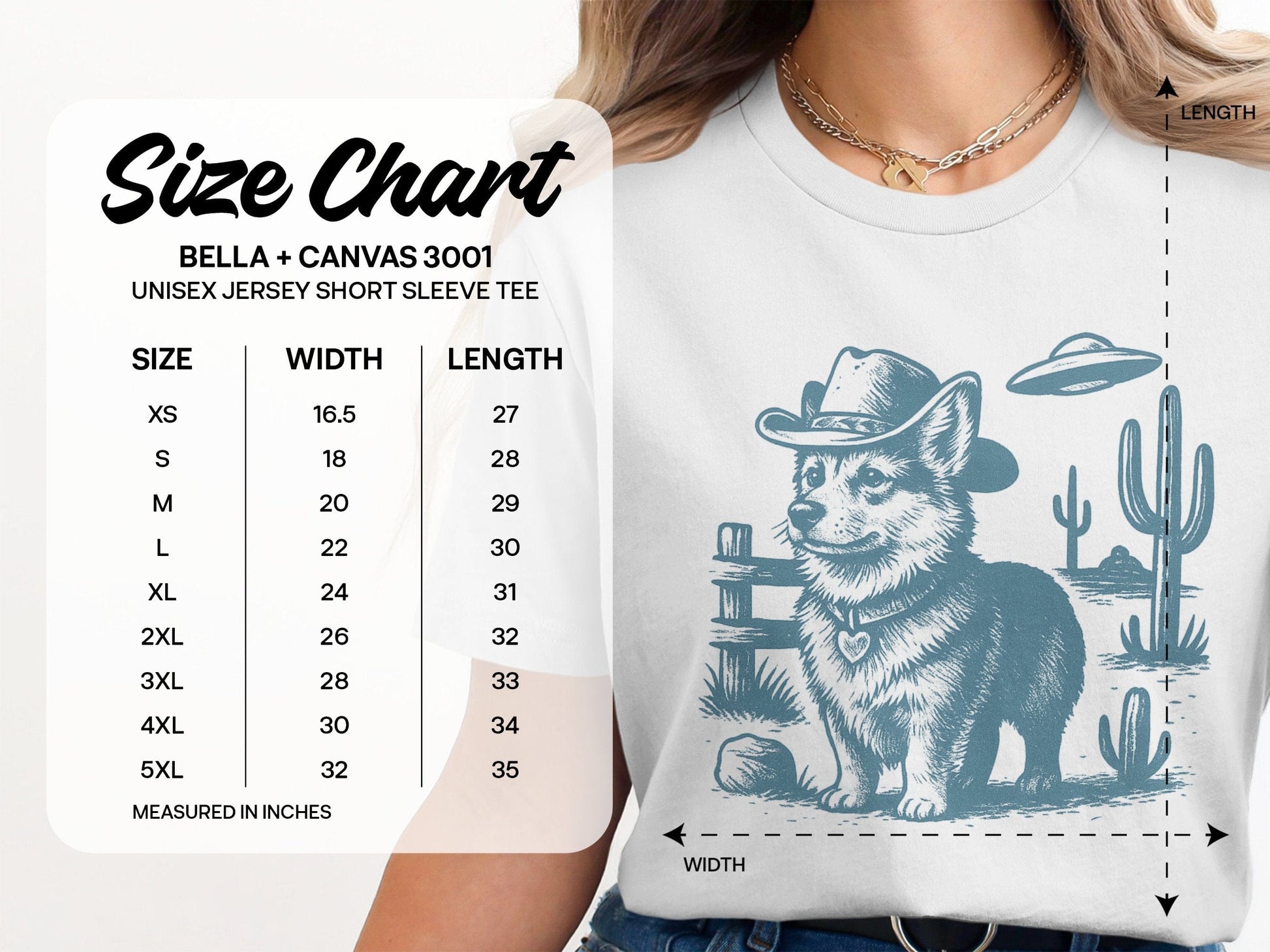Corgi Cowboy Unisex Jersey Short Sleeve Tee product