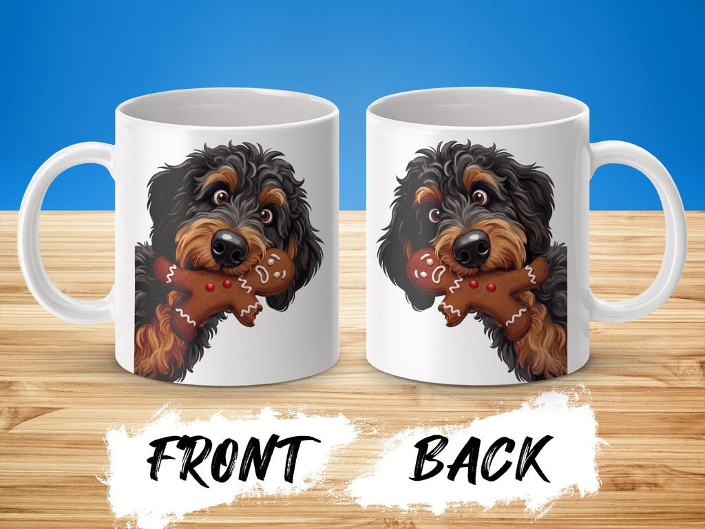 Phantom Goldendoodle Cookie Thief Mug in by Puppy Jo