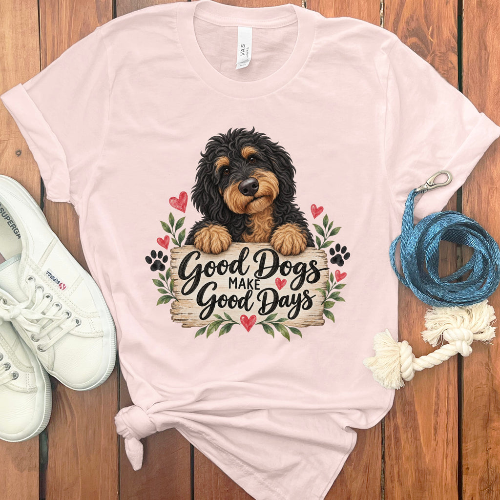 Phantom Goldendoodle Good Days T-Shirt