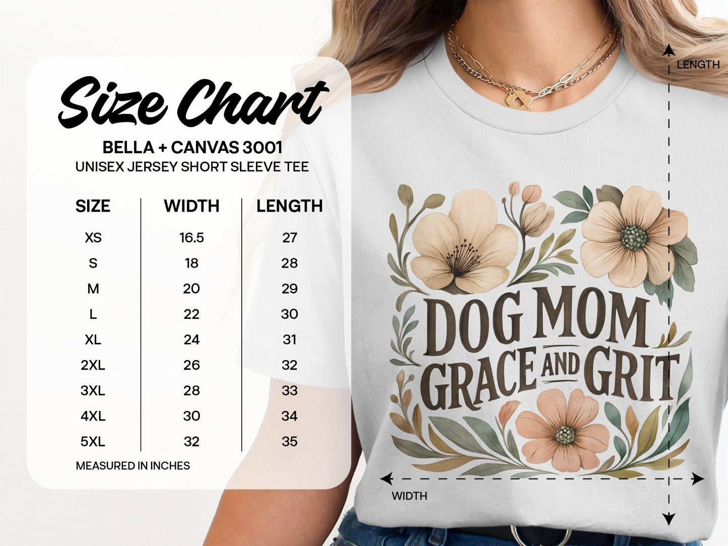 Dog Mom Grace and Grit Unisex Jersey Short Sleeve Tee product
