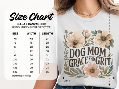 Dog Mom Grace and Grit Unisex Jersey Short Sleeve Tee product