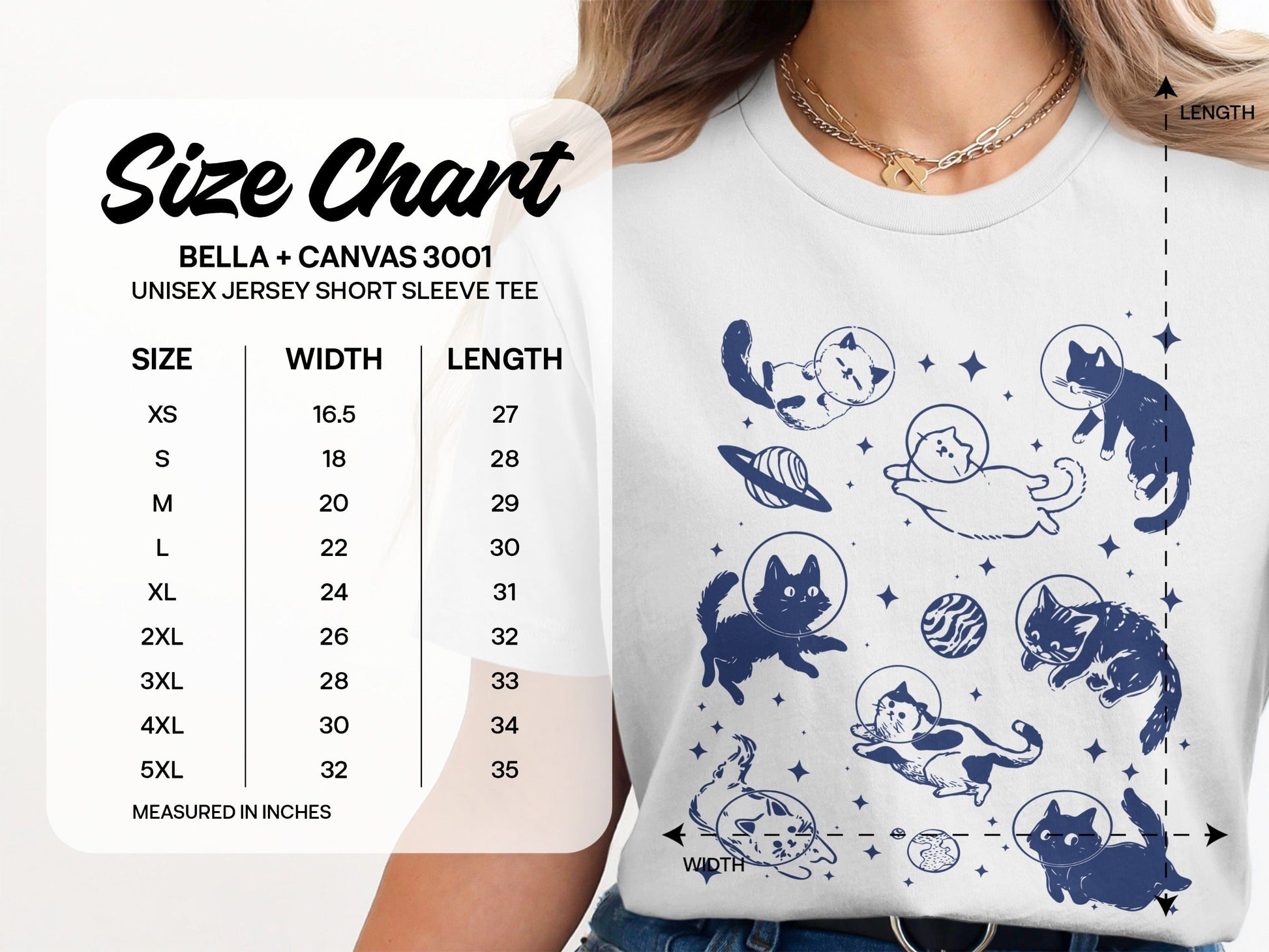 Cute Space Cats Unisex Jersey Short Sleeve Tee product