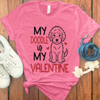 My Doodle Is My Valentine Graphic T-Shirt