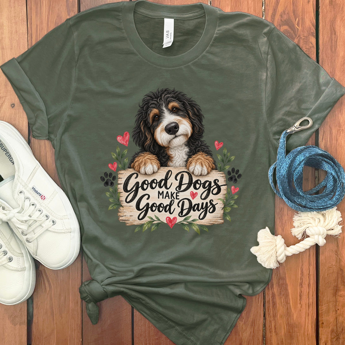 Bernedoodle Good Days T-Shirt