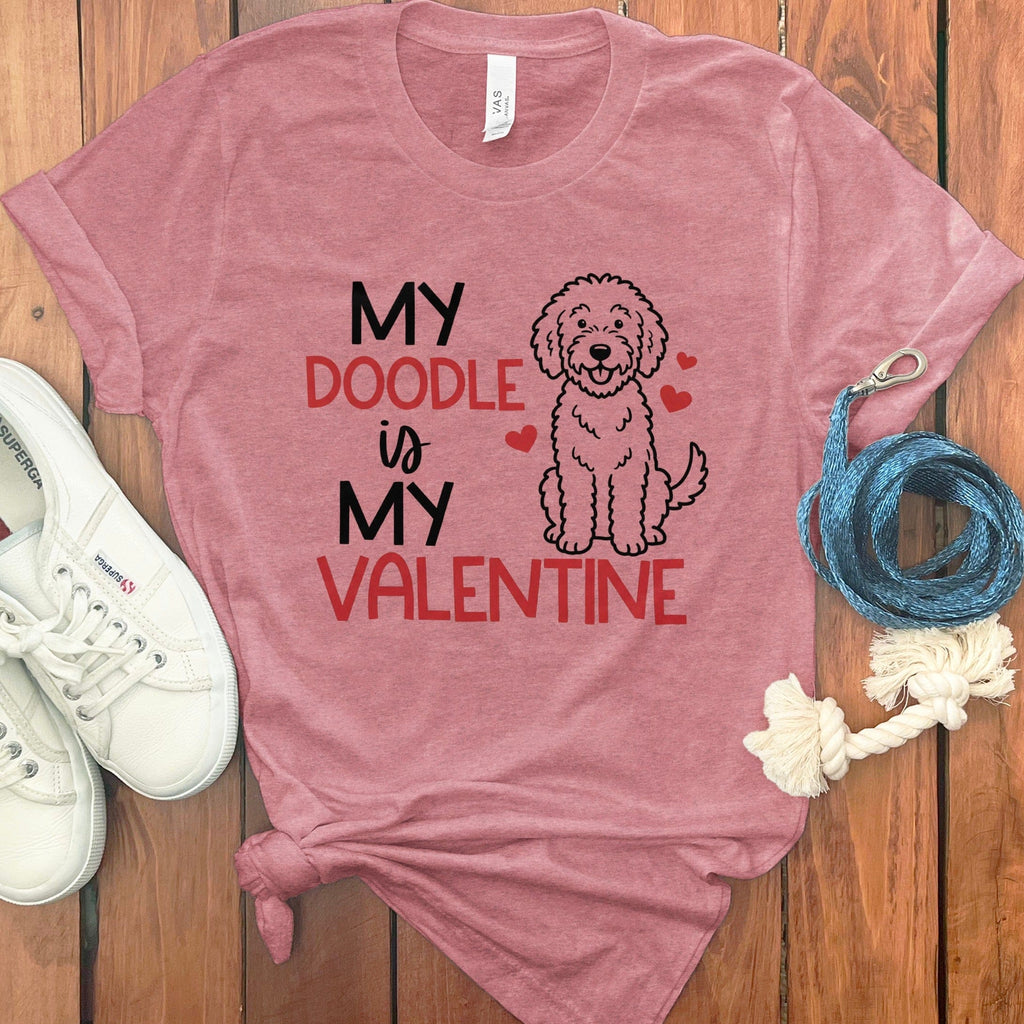 My Doodle is My Valentine graphic tee