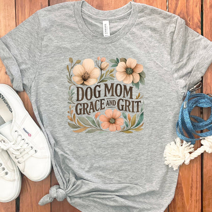 Dog Mom Grace and Grit Floral Design Shirt product