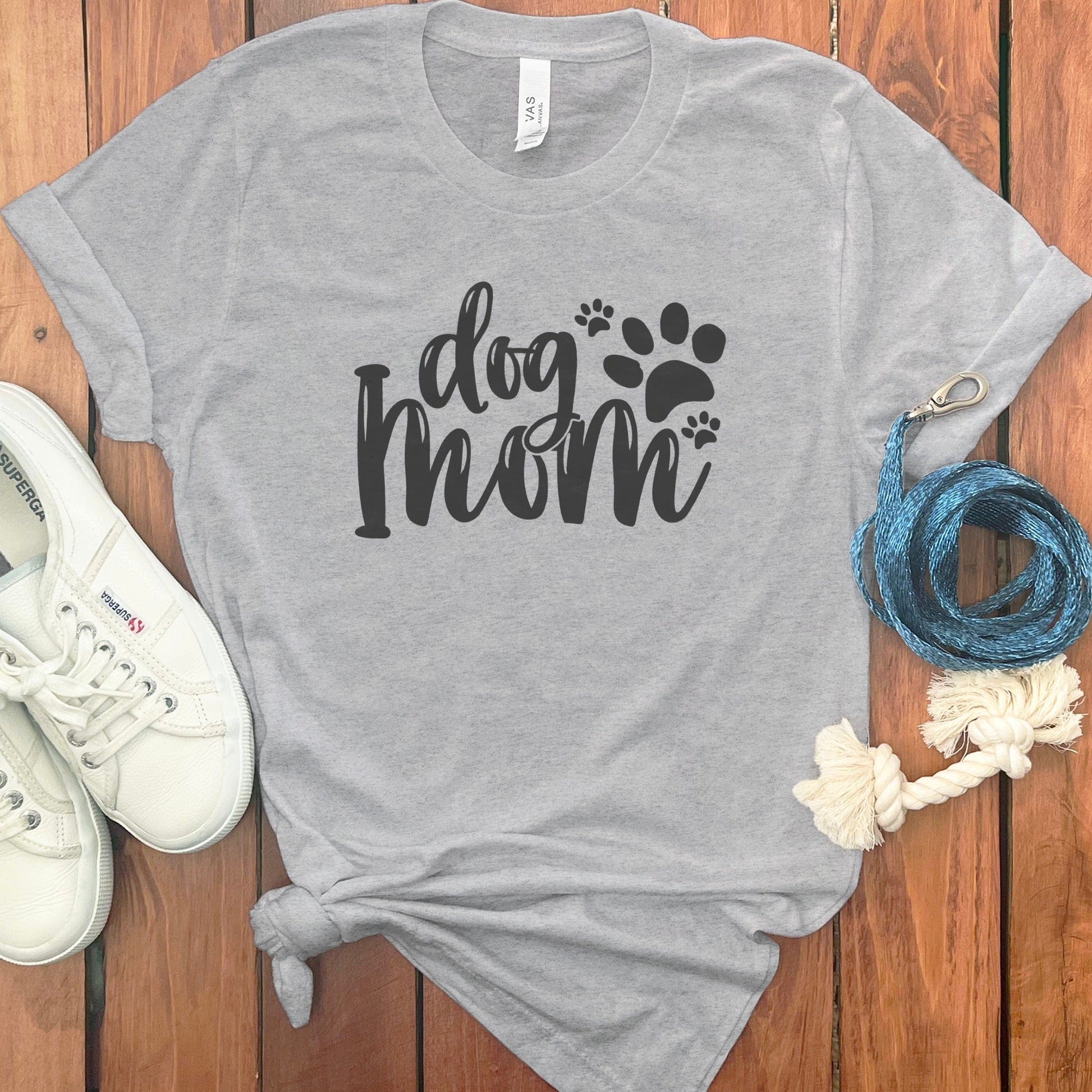 Dog Mom Graphic Tee Casual Shirt Product