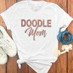 DOODLE MOM White Short Sleeve T-Shirt