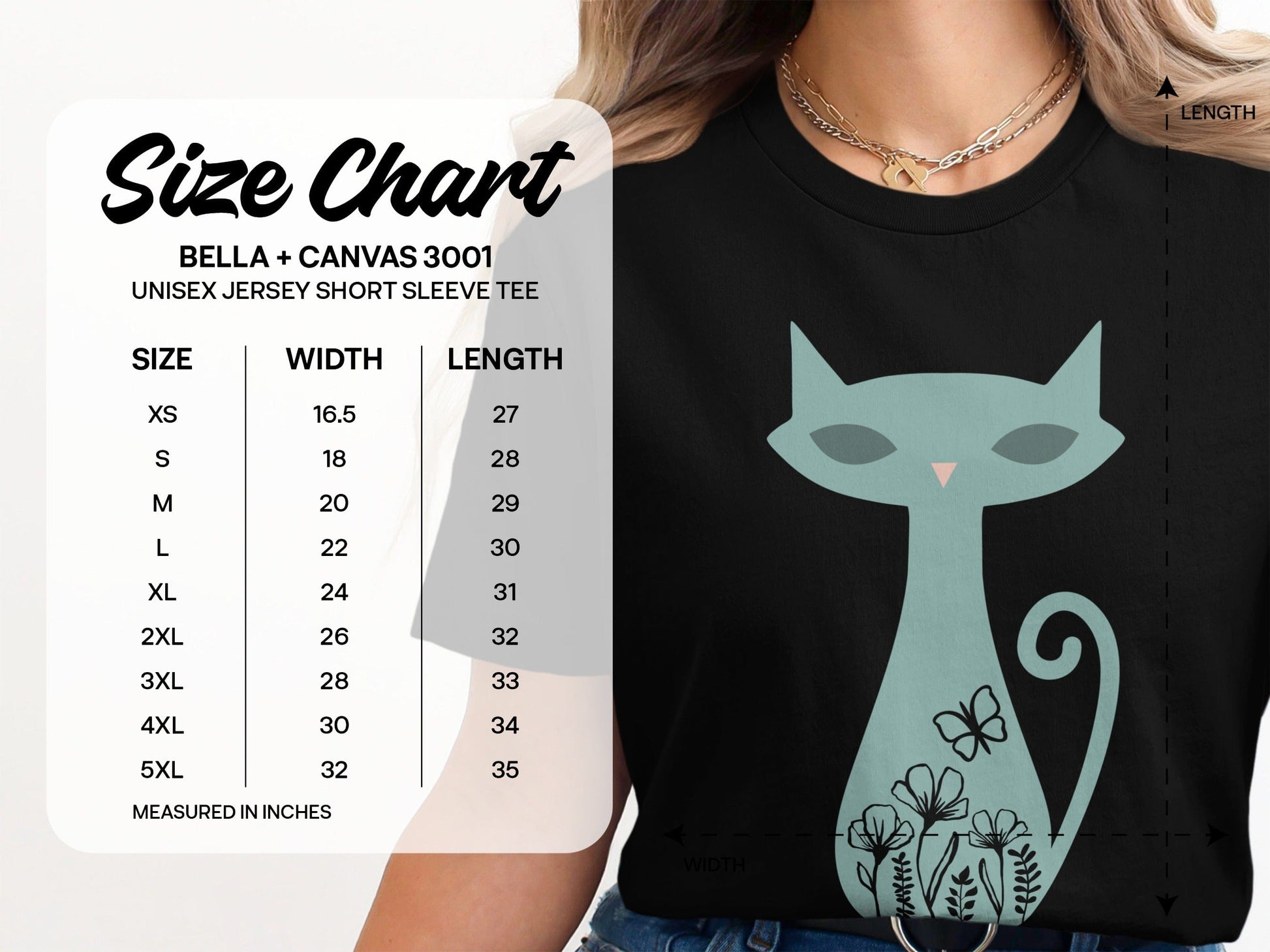 Stylish Cat Graphic Unisex Jersey Short Sleeve Tee product