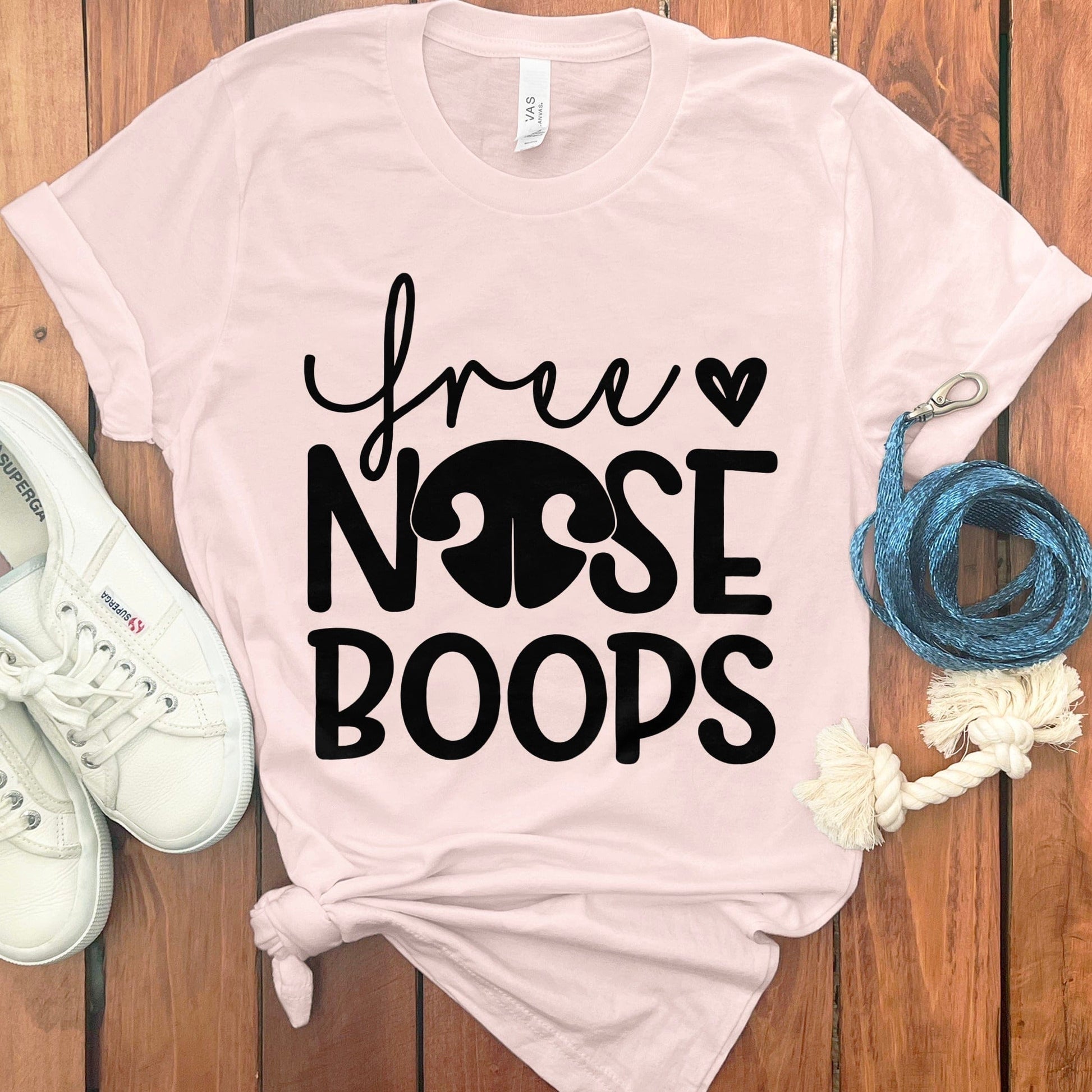 Free Nose Boops Cute Graphic Tee Shirt product type