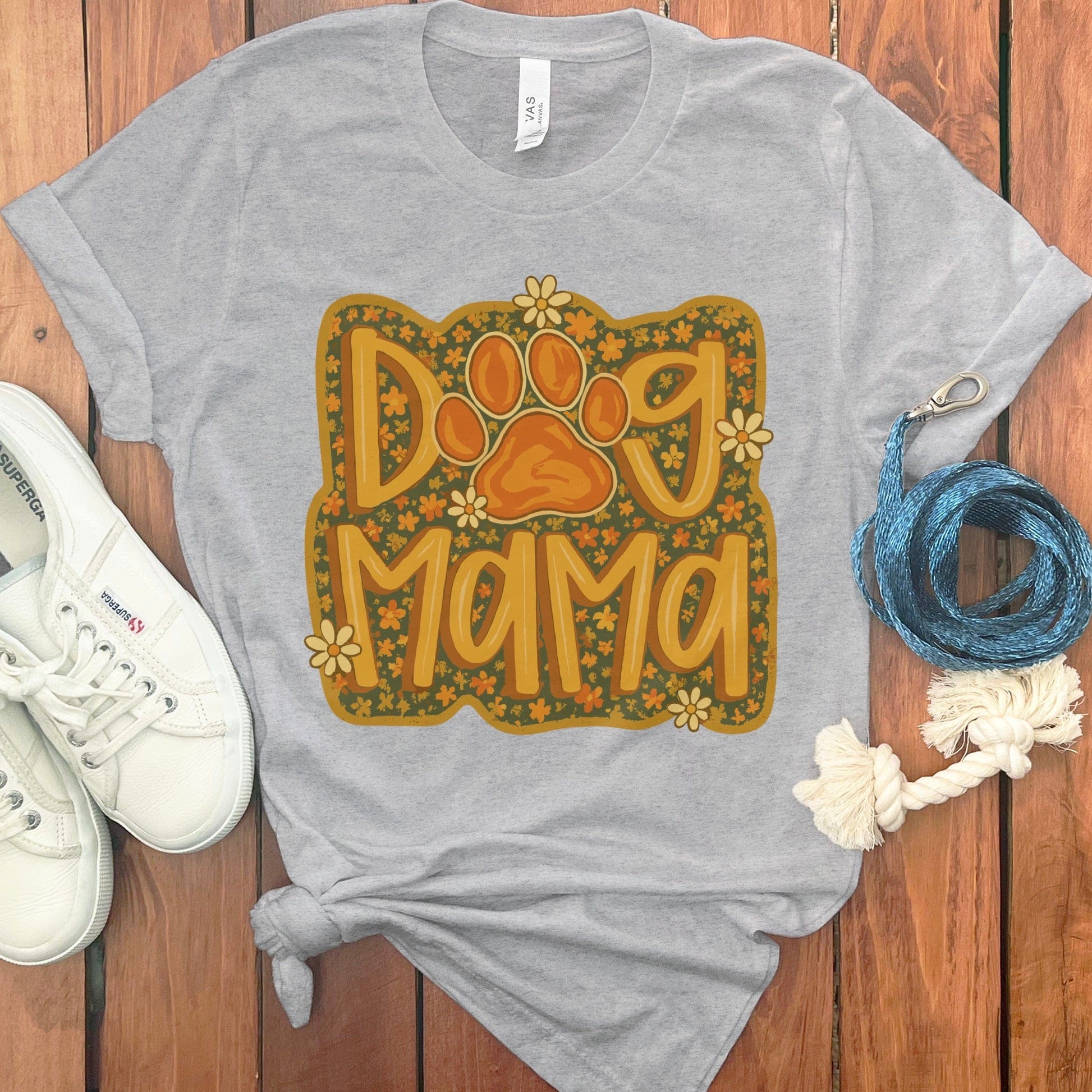 Fun Graphic Dog Mama T-shirt for Pet Lovers product