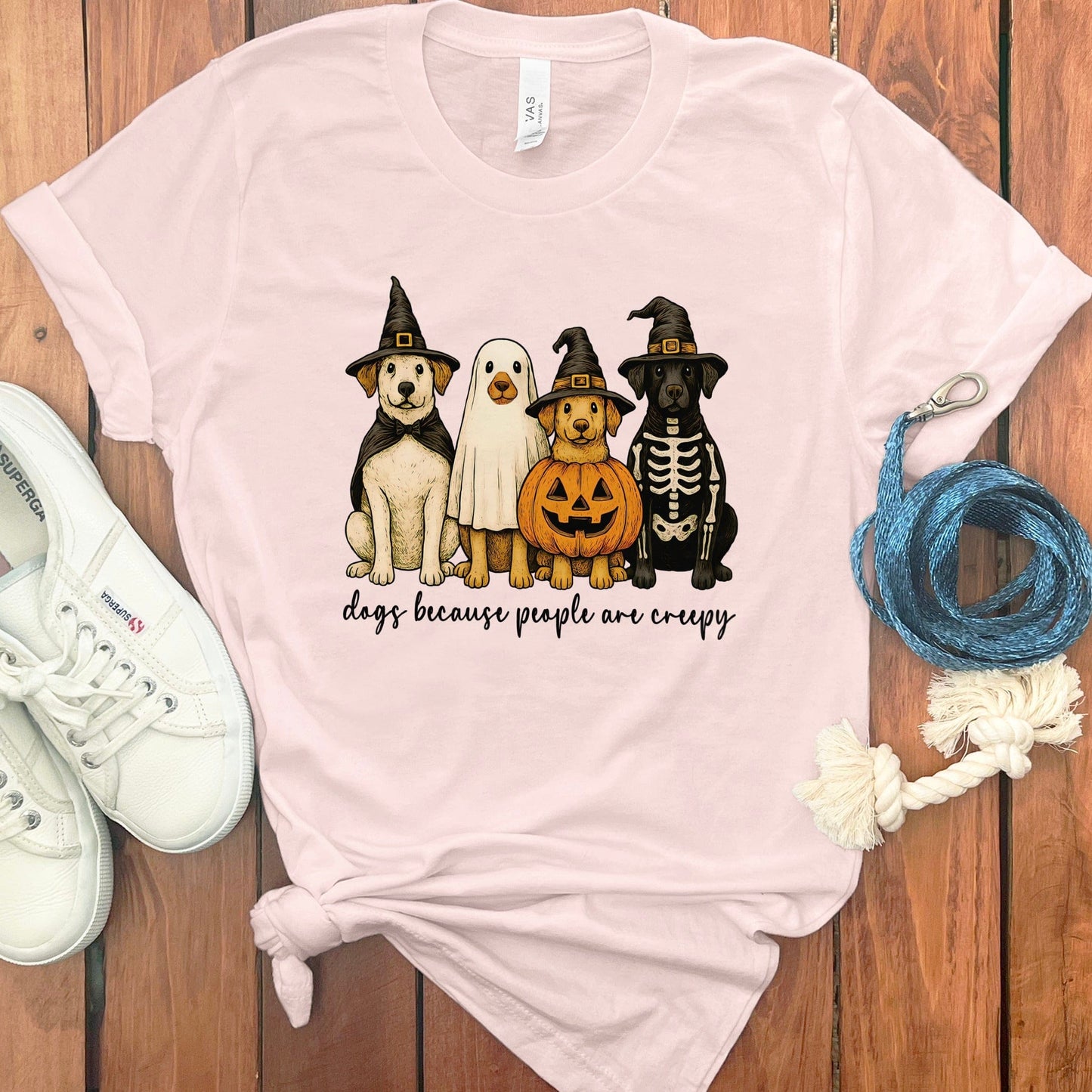 Dogs Because People Are Creepy Halloween T-shirt product