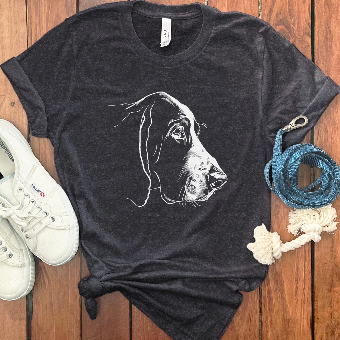 Artistic Dog Sketch Graphic Tee product