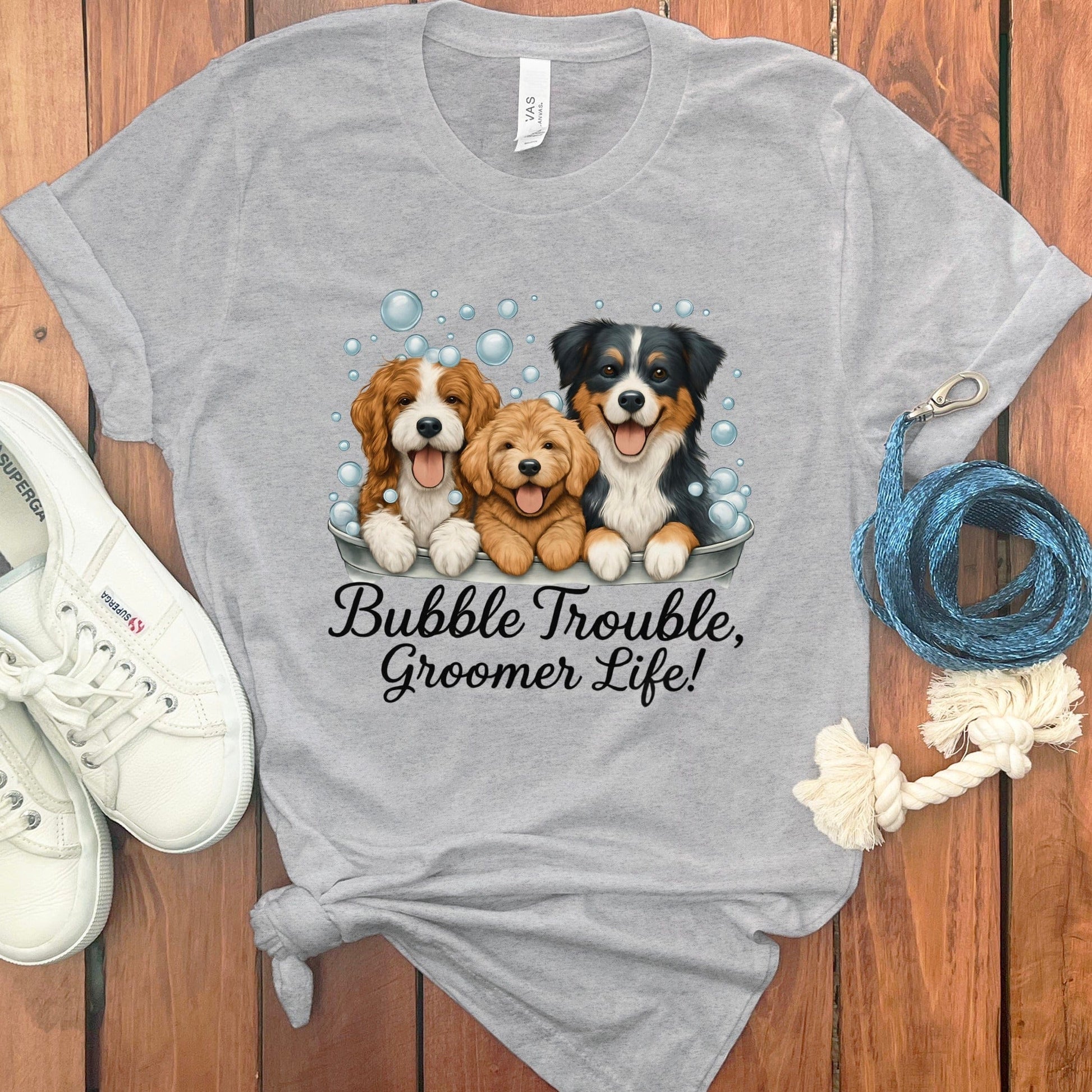 Bubble Trouble Groomer Life Shirt product type
