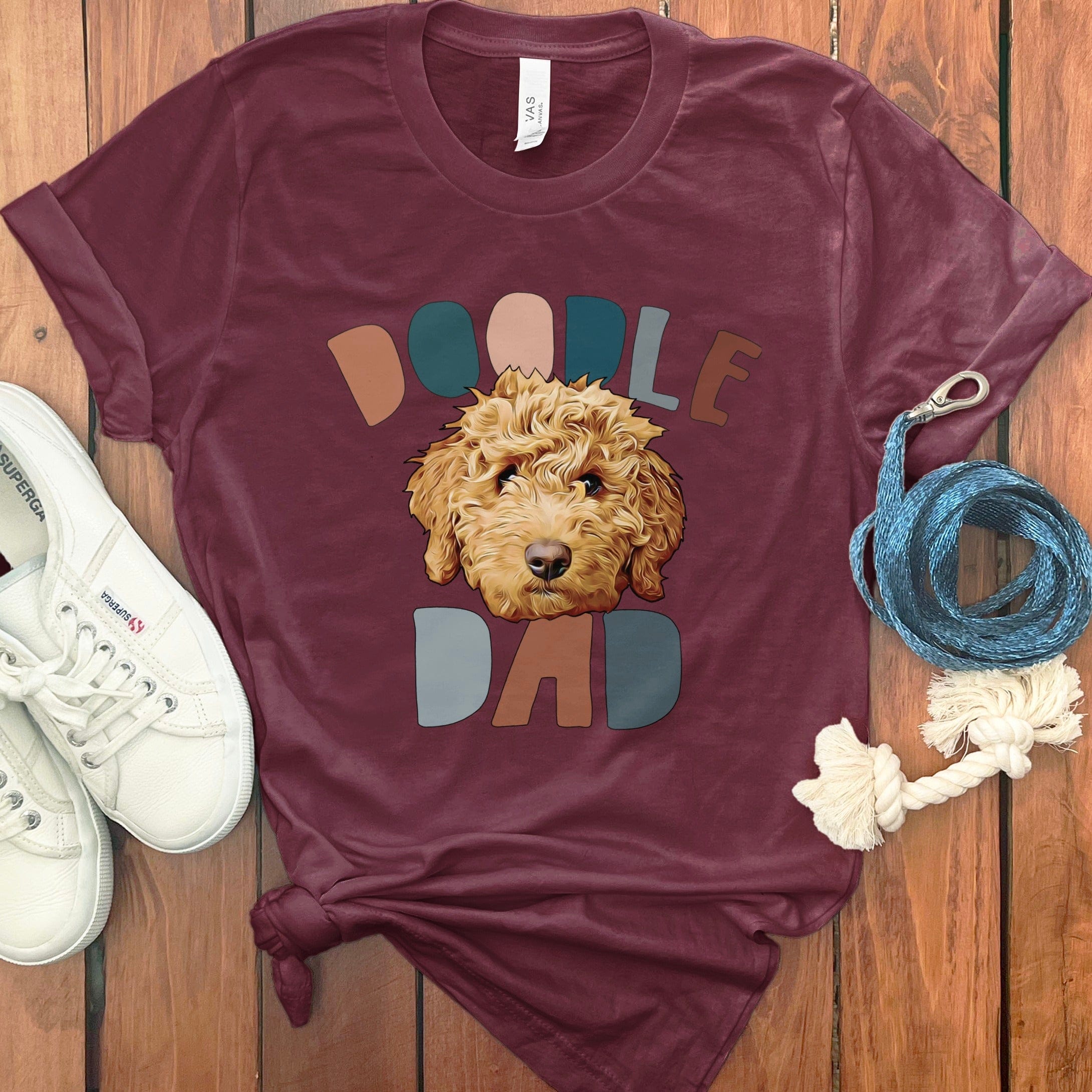 Doodle Dad Graphic T-Shirt for Dog Lovers