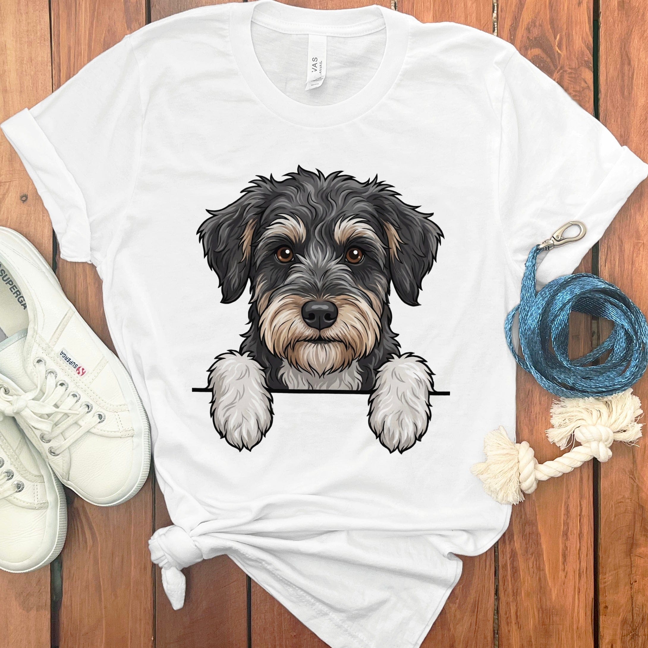 Adorable Dog Illustration Graphic Tee product